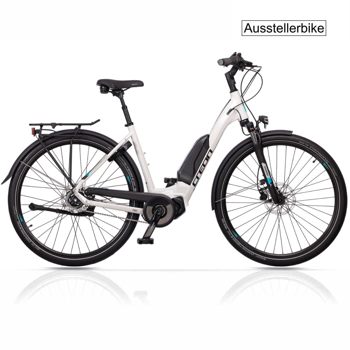 28 Zoll E-Bike City Fahrrad LS WAVE SR3 CR SHIMANO STEPS E-5000 418Wh 5 GANG SHIMANO NEXUS INTER-B-WARE / 88km