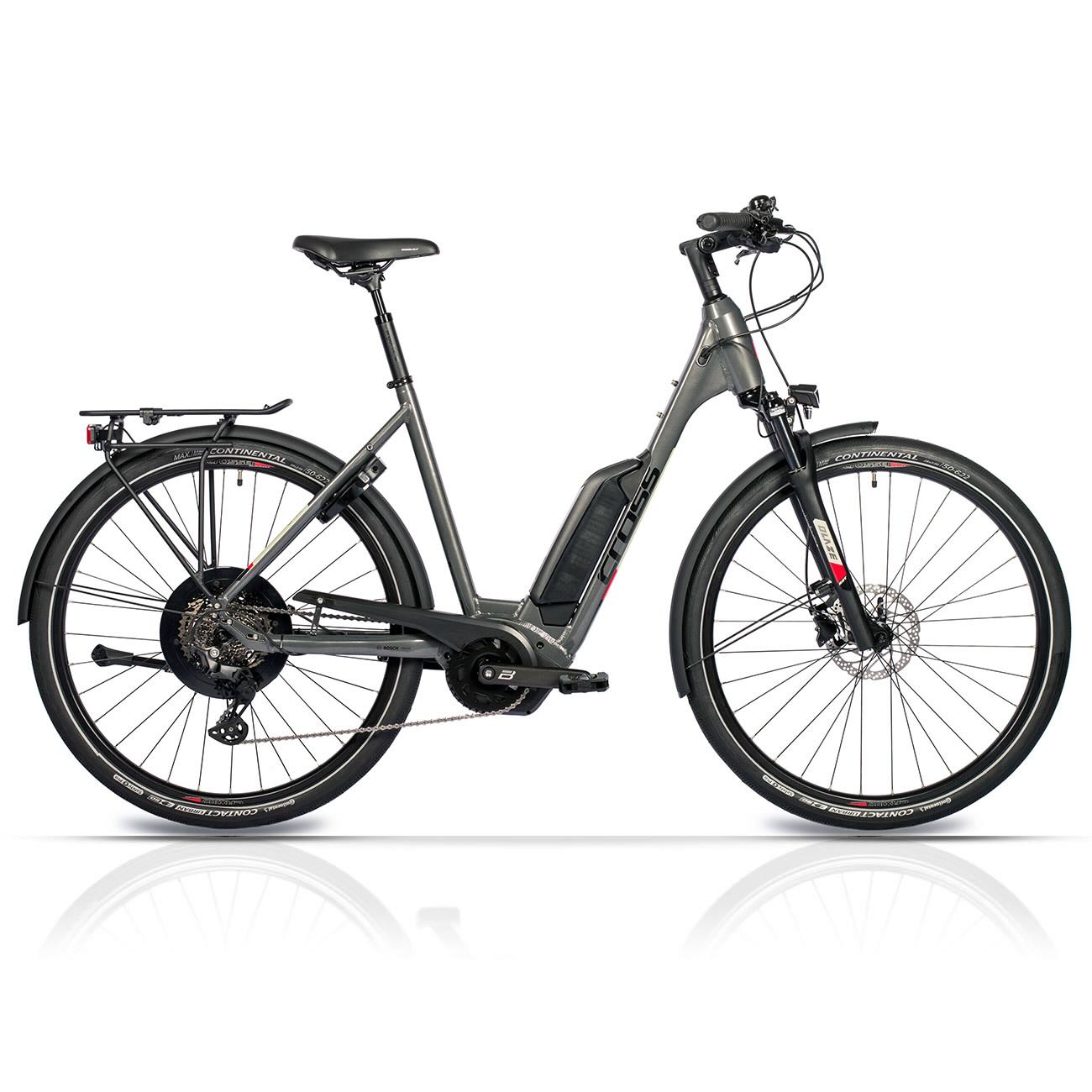 28"  E-bike Trekkingfiets LS WAVE V-Tron BOSCH ACTIVE PLUS LINE 500Wh 10s SHIMANO DEORE
