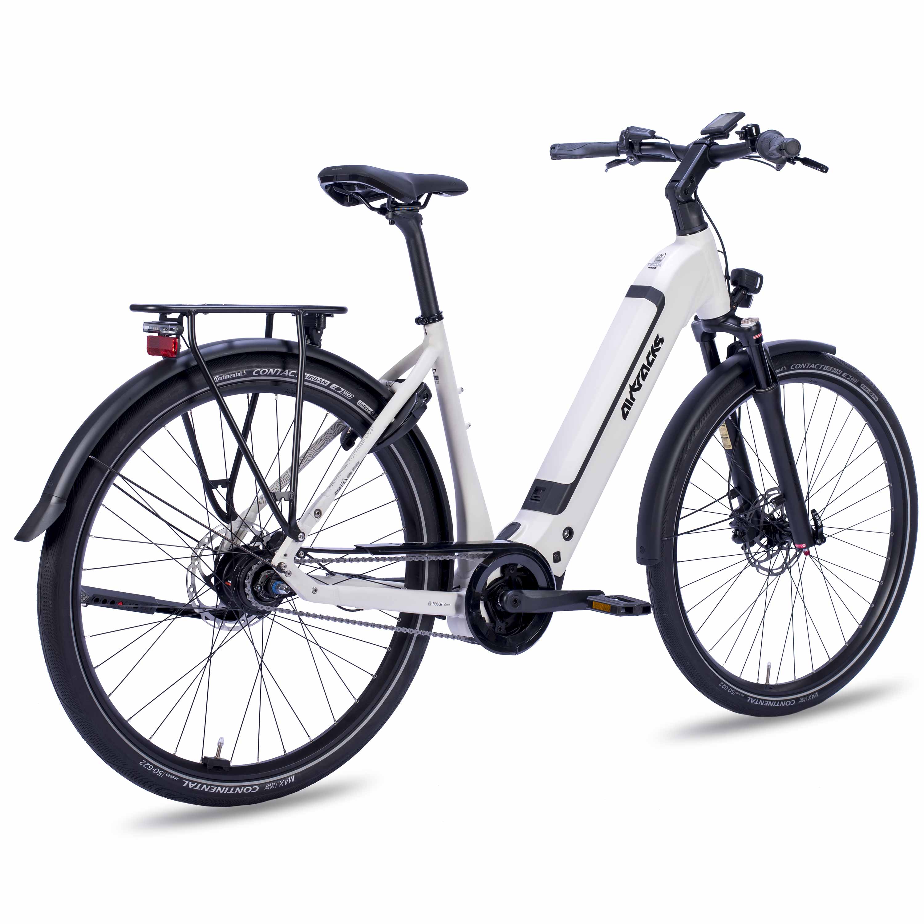 28"E-bike da donna city bicicletta LS Wave TERRA CT2 Bosch Performance Line Smart System PowerTube 600 Wh Shimano Nexus 8 velocità freno a contropedale