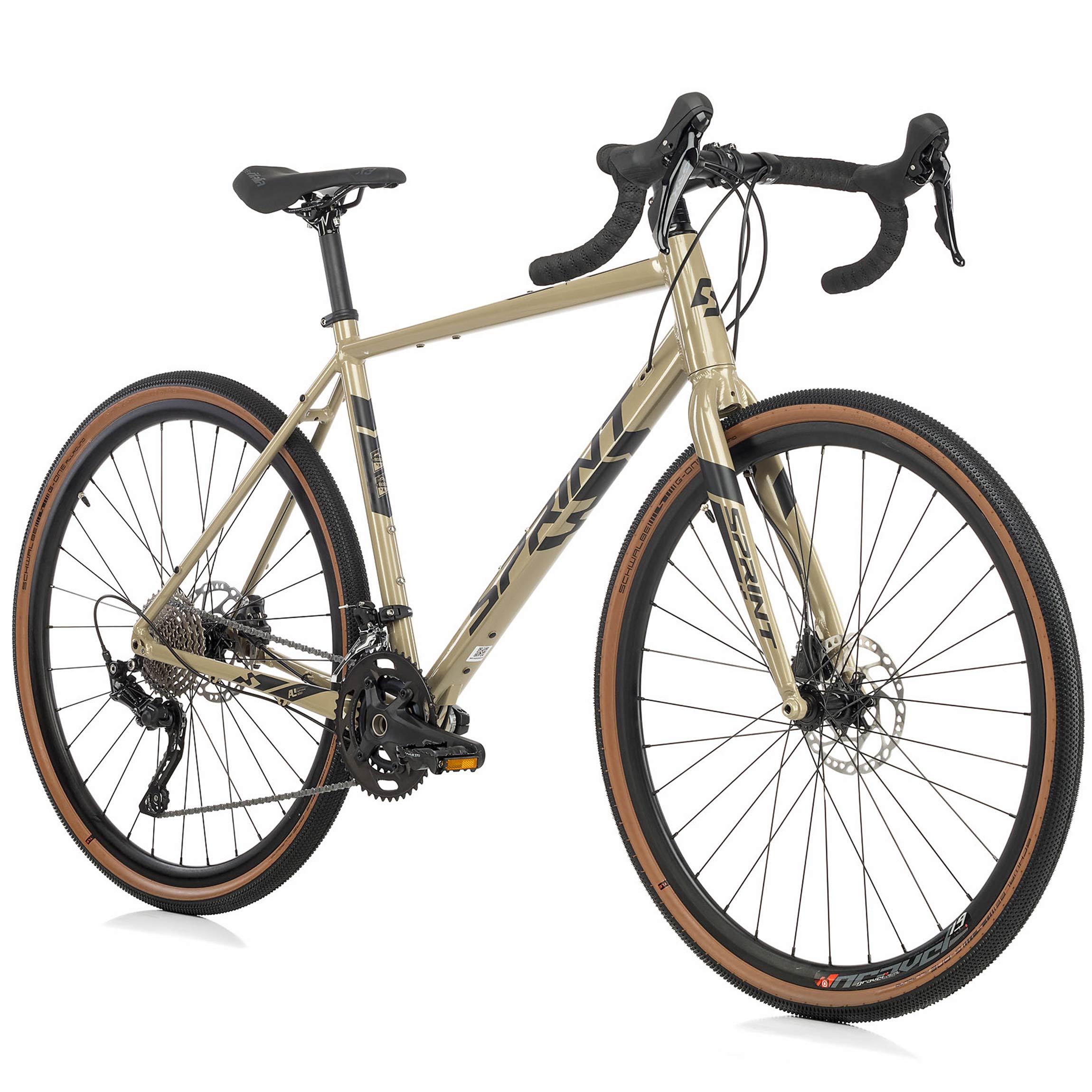 Gravel Bike da uomo 28" WHISPER ELITE HD 2 x 10 velocità Shimano SHIMANO GRX-400