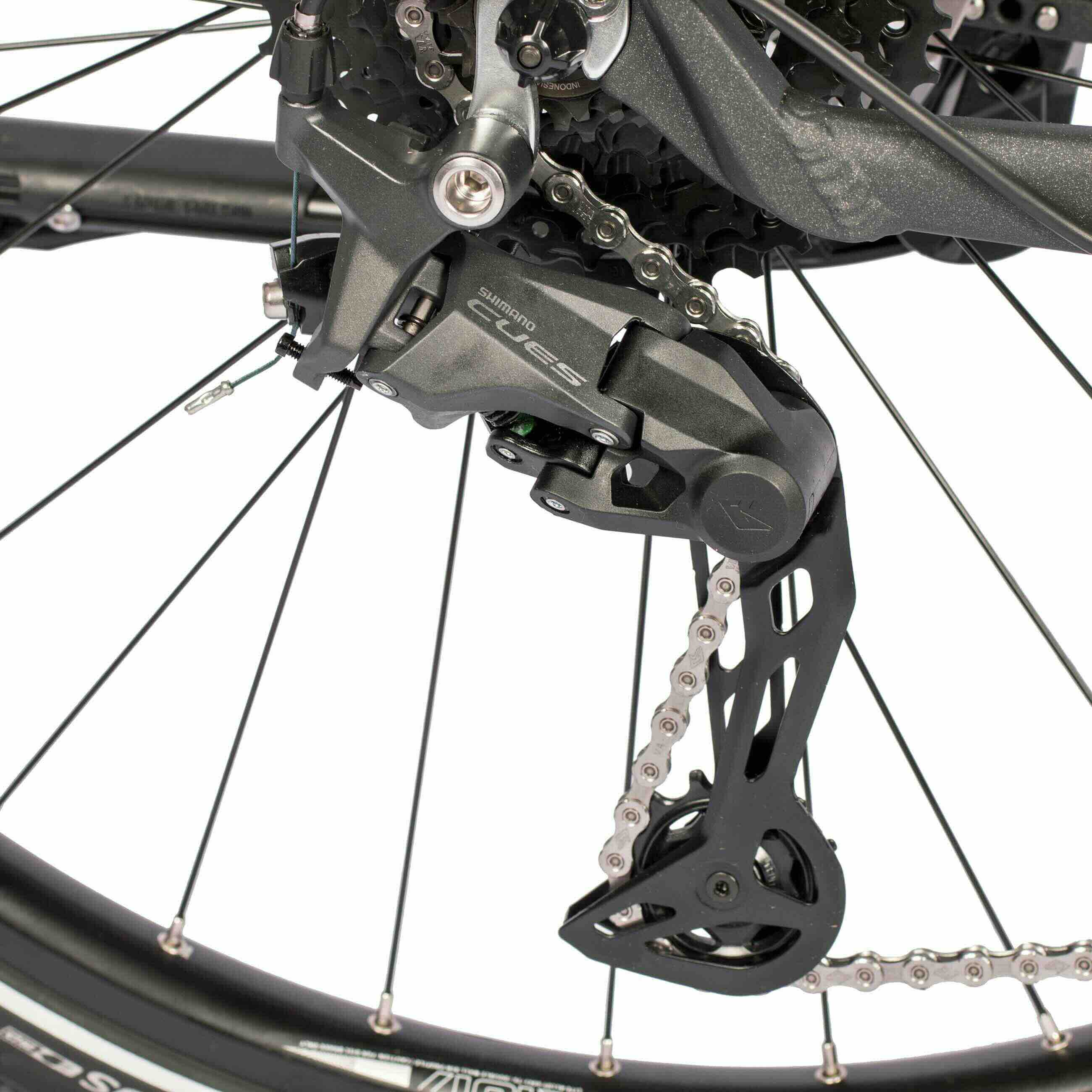 28" Bici da trekking XXL da uomo TR.2880-C Bici da trekking 2 x 10 velocità SHIMANO CUES RD-U6020-10 SHADOW