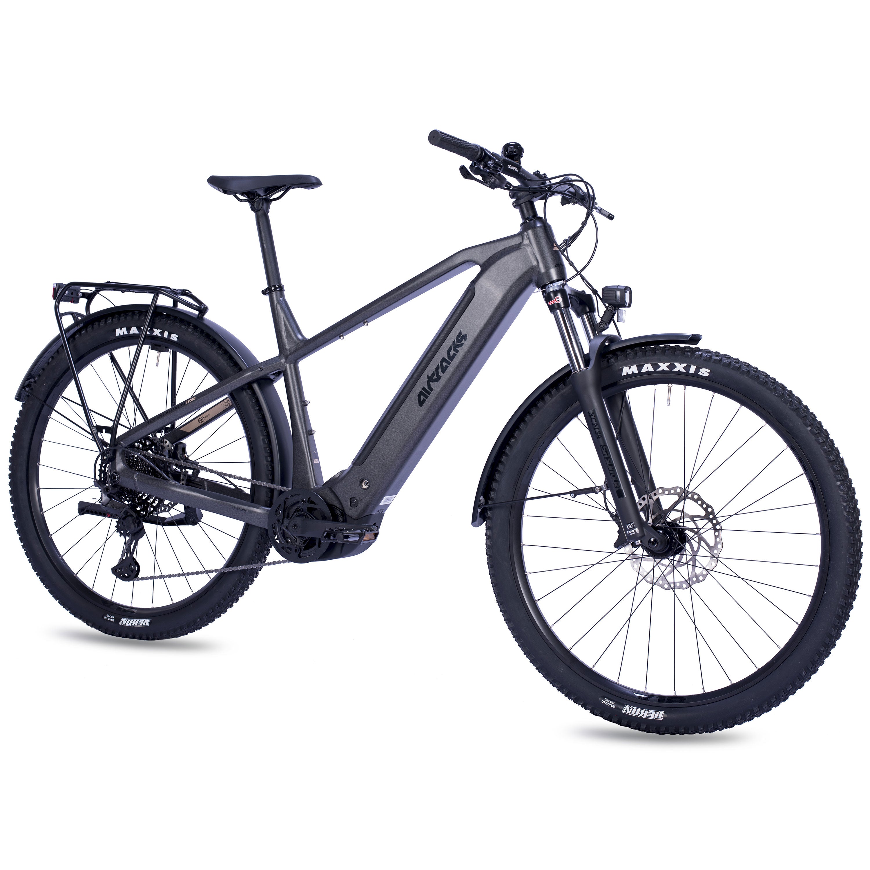 29" Men's E-SUV MTB STREAMER CX11 BOSCH PERFORMANCE LINE CX (GEN 5) Smart System POWERTUBE 600 Wh 11 x GANG SHIMANO XT RD-M8130 SGS Black 