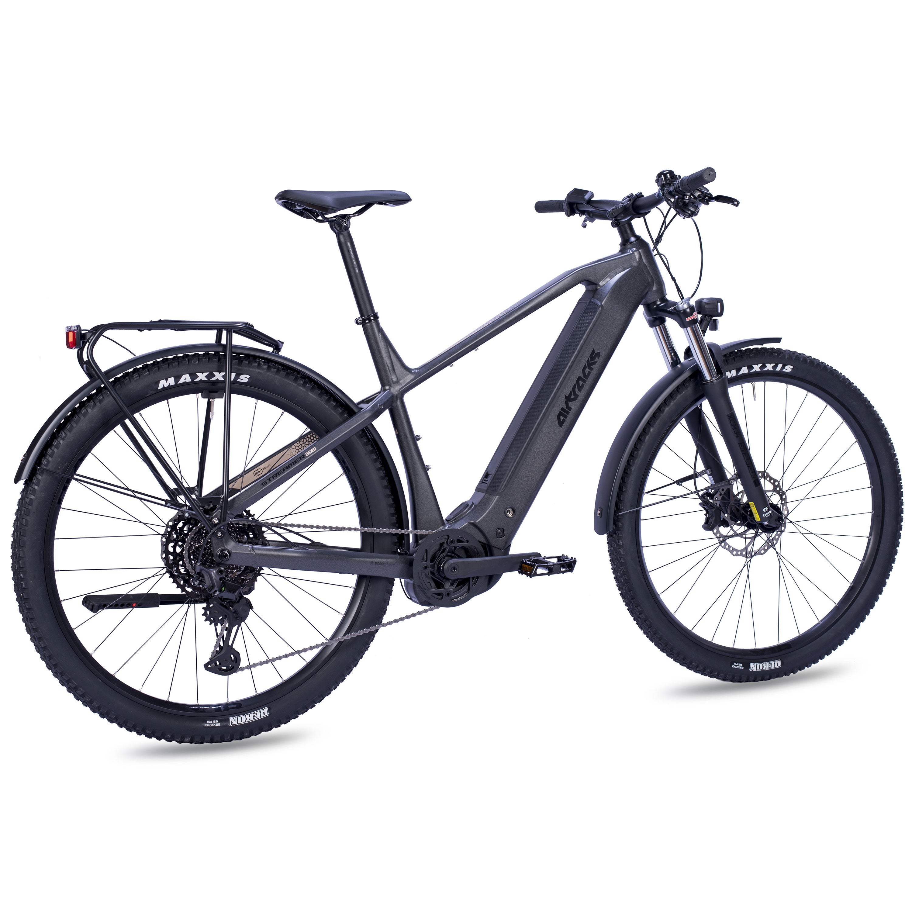 29" E-SUV VTT électrique homme STREAMER CX11 BOSCH PERFORMANCE LINE CX (GEN 5) Smart System POWERTUBE 600 Wh 11 vitesses SHIMANO XT RD-M8130 SGS 