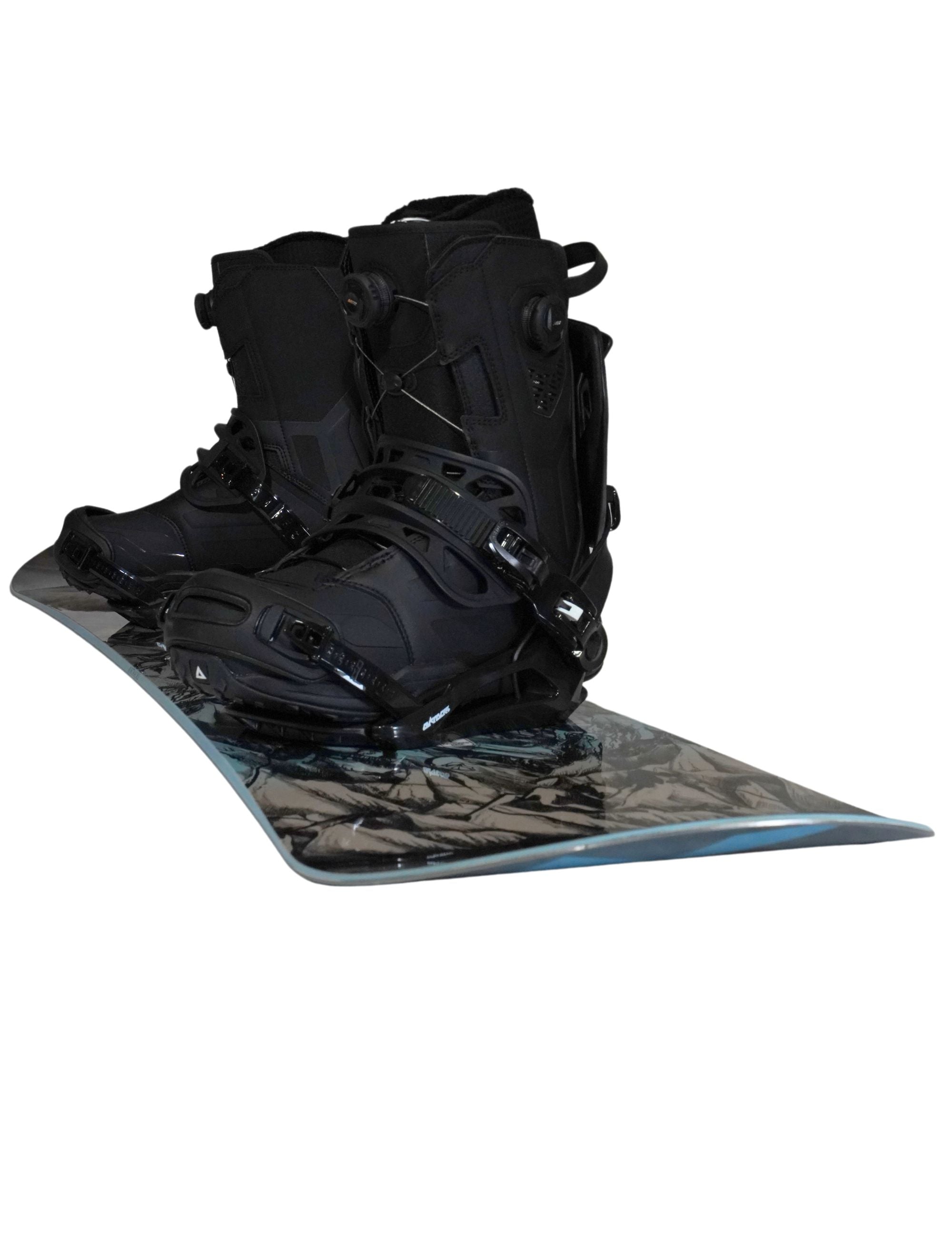 Heren snowboard MOUNTAIN LINES Zero Rocker Wide