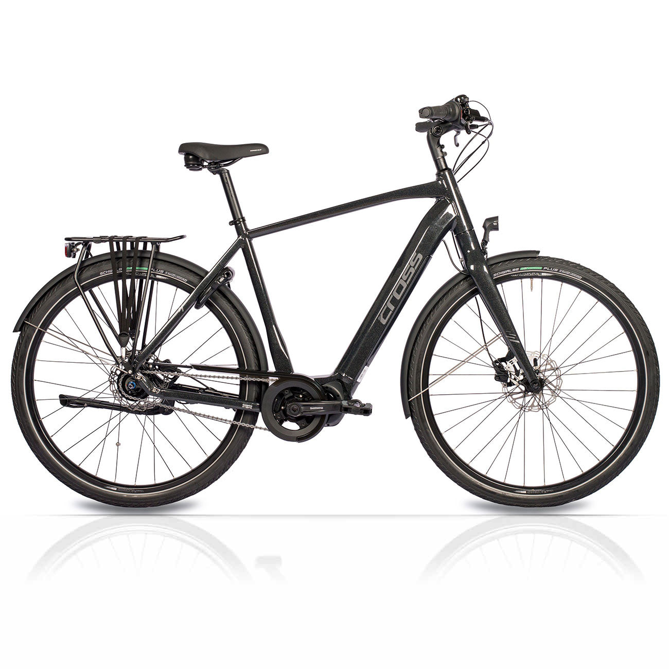 28 inch e-Bike Men City Bicycle Nova Shimano Stappen E-6100 504WH 8 X Gang Shimano Nexus