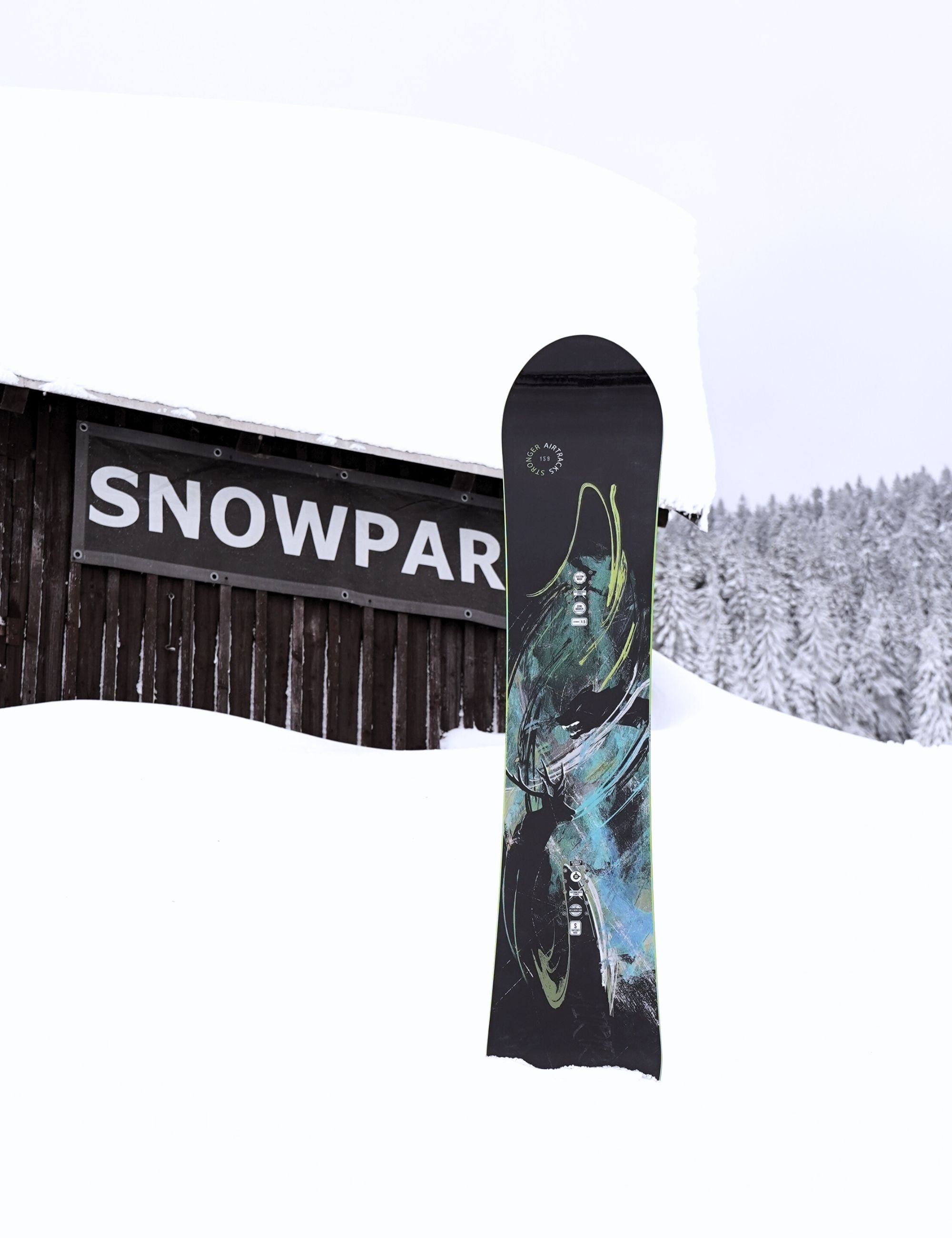 Heren snowboard STRONGER Zero Rocker Wide