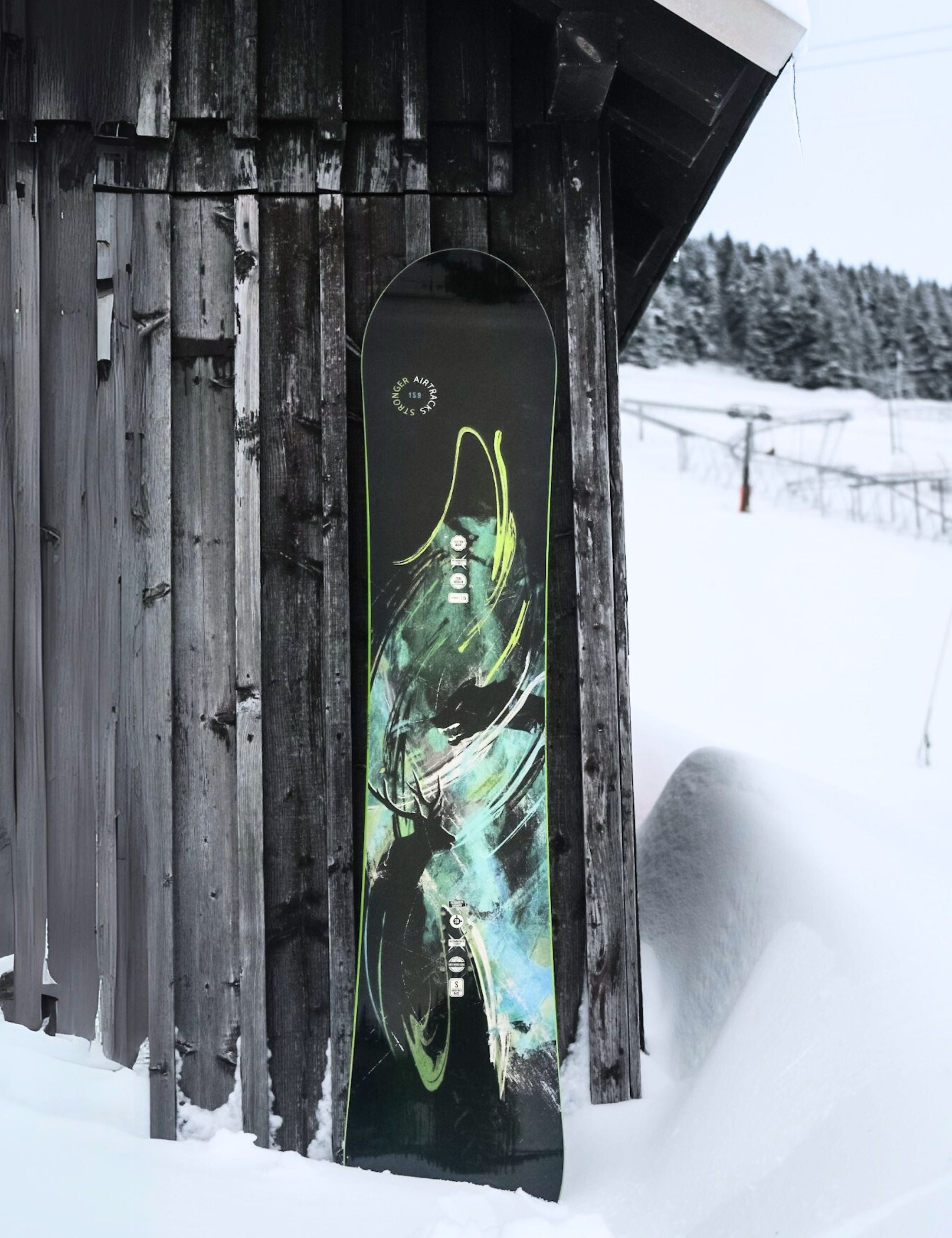 Heren snowboard STRONGER Zero Rocker Wide