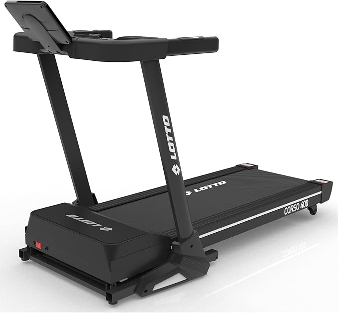 Lotto Corso 400 treadmill foldable electrically up to 120 kg Bluetooth 1-16km/h