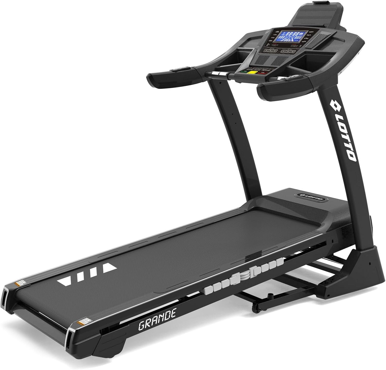 Lotto Grande treadmill foldable electrically up to 120 kg Bluetooth 1-20 km/h 150x51 cm