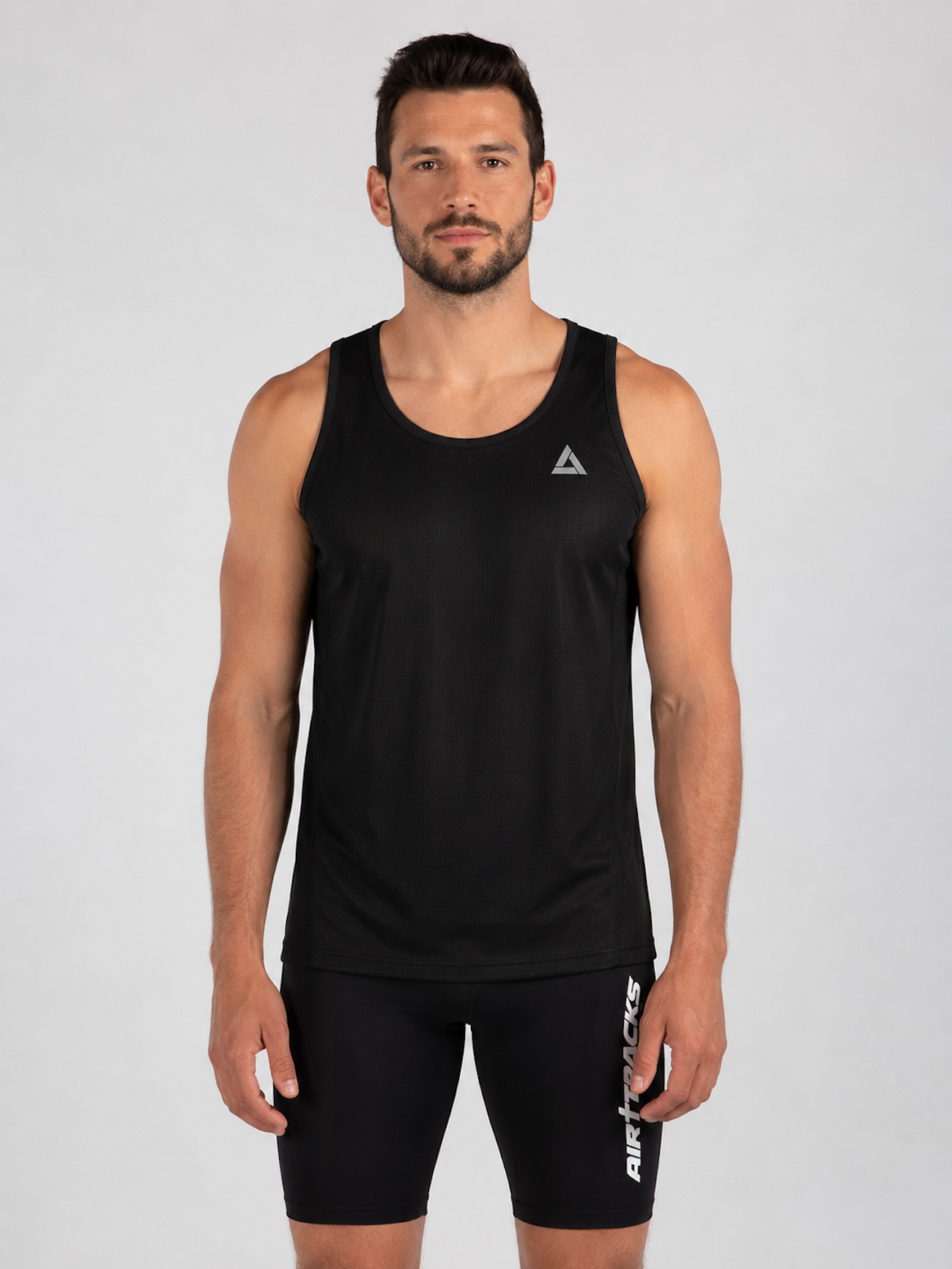 Running shirt mouwloze tanktop comfortline zwart