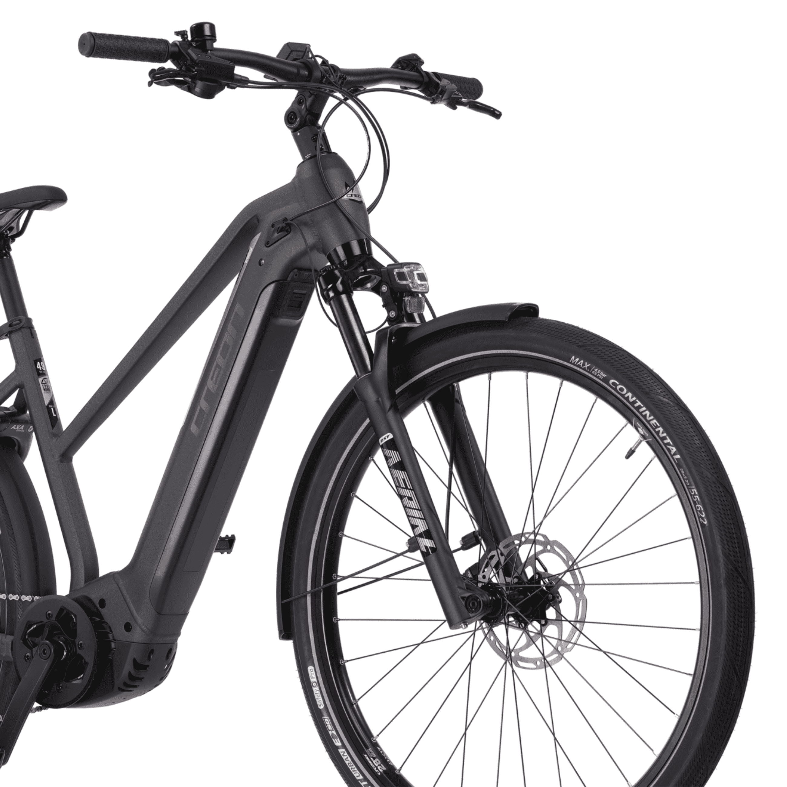 28" E-BIKE DAMES TREKKINGFIETS MAVERIX TR5 BOSCH PERFORMANCE LINE CX SMART SYSTEM POWERTUBE 750 WH 11S SHIMANO DEORE RD-M5120 SGS
