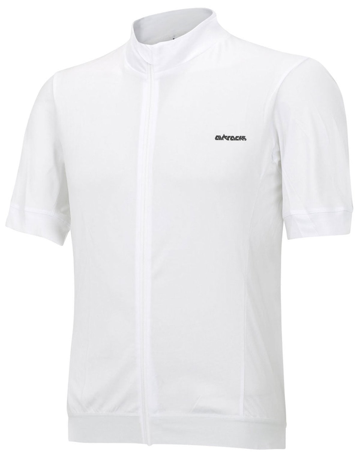 Herenfiets jersey short -sleeved fietspersy air tech ii White