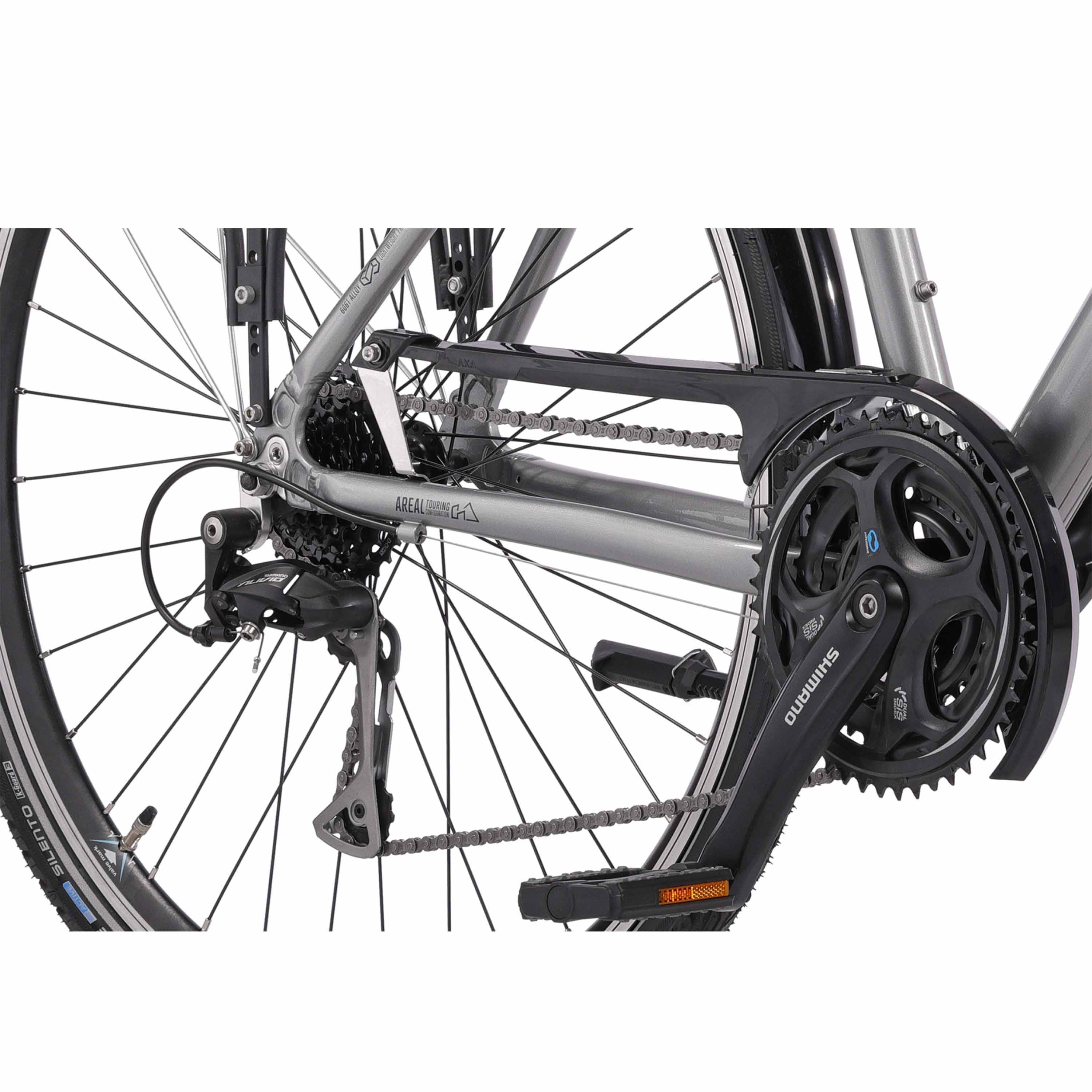 28" Men's Trekking Bike AREAL VB Trekking Bike 24 x Speed ​​SHIMANO ALIVIO RD-T4000 SGSL