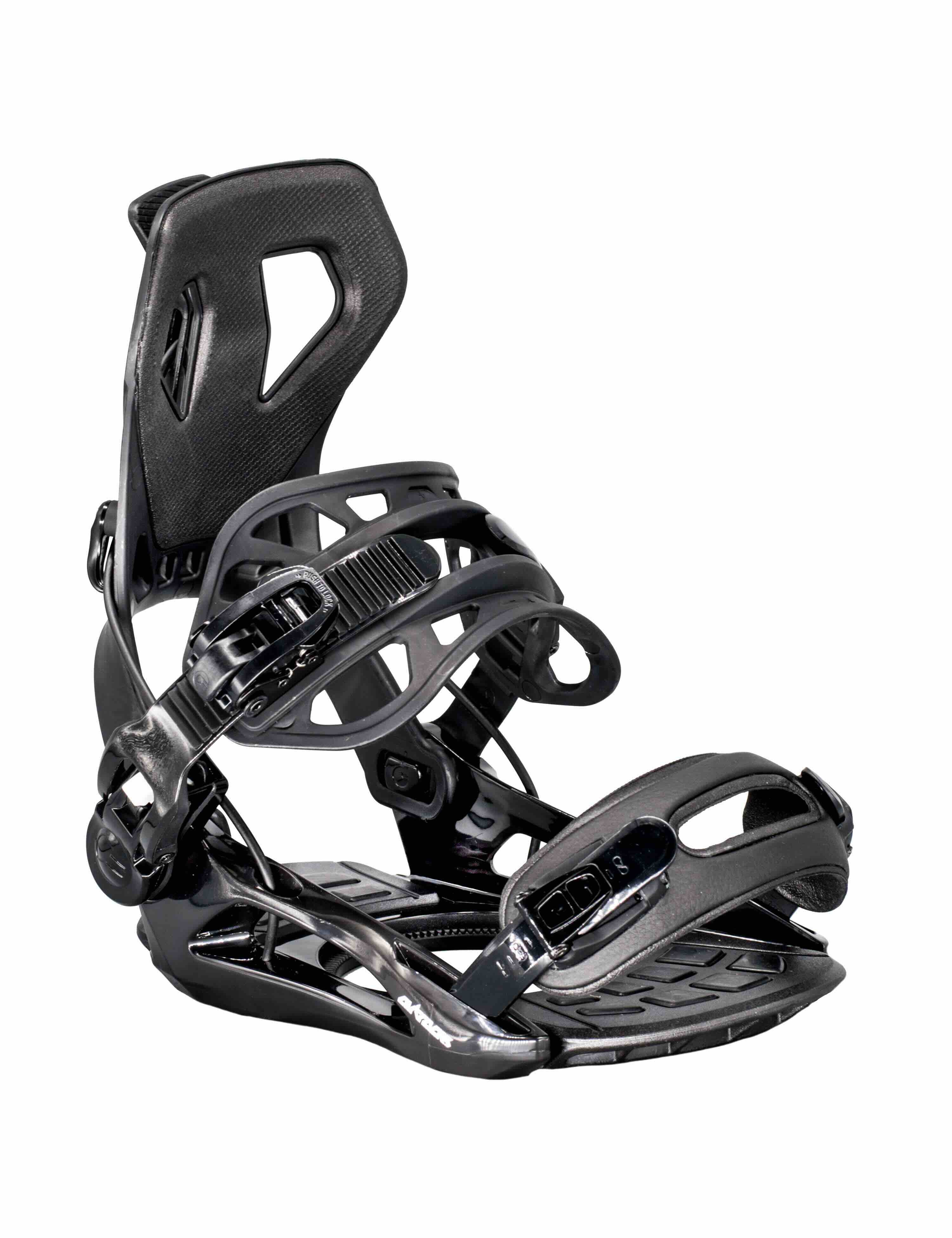 Snowboardbindingen Master Pro MULTIENTRY FASTEC-Systeem