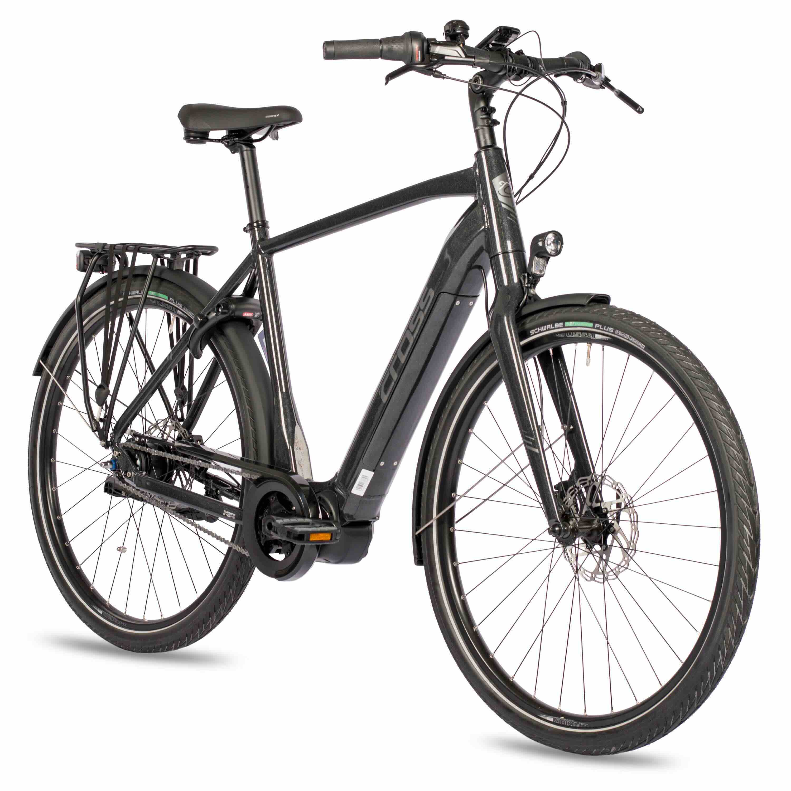 28 inch e-Bike Men City Bicycle Nova Shimano Stappen E-6100 504WH 8 X Gang Shimano Nexus