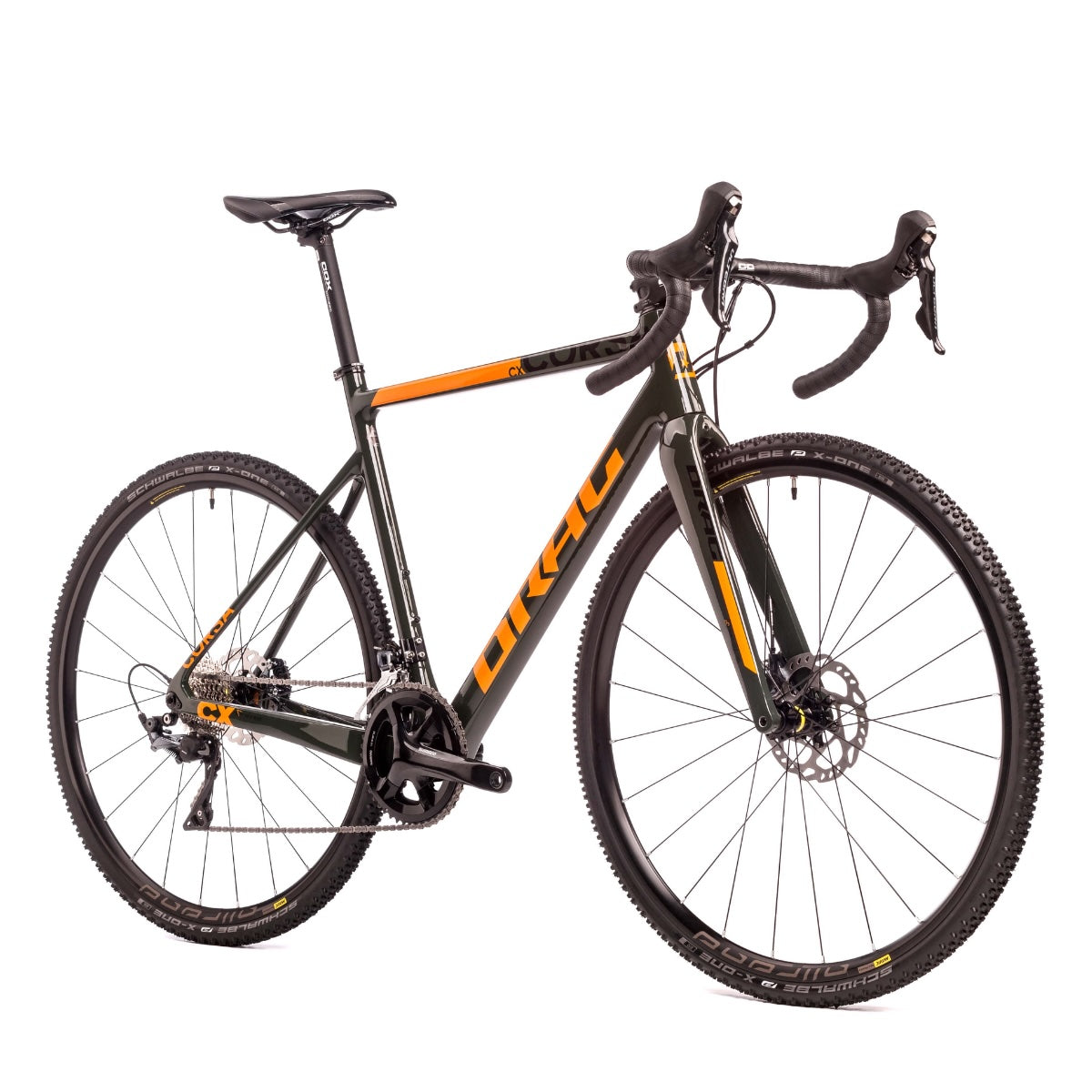 28 pulgadas Men Ciclocross Bike de carbono Corsa CX 11 Gear Shimano Ultegra RD-RX810 GS 2 x 11 Compartimento