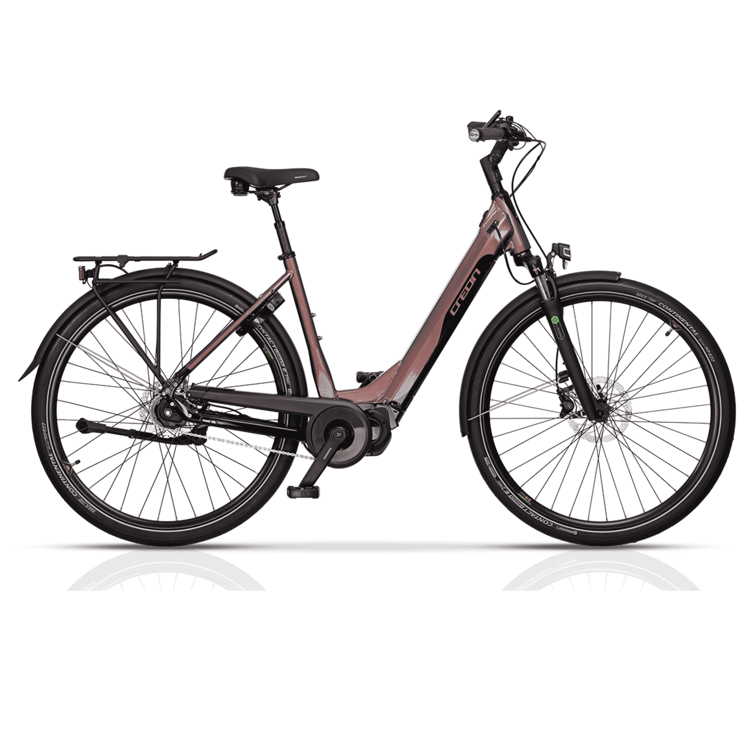 28" DAMES E-BIKE LS WAVE STADSFIEZ E-TOURING 11.7 SHIMANO STEPS E6100 504 WH 5 SPEED SHIMANO NEXUS INTER