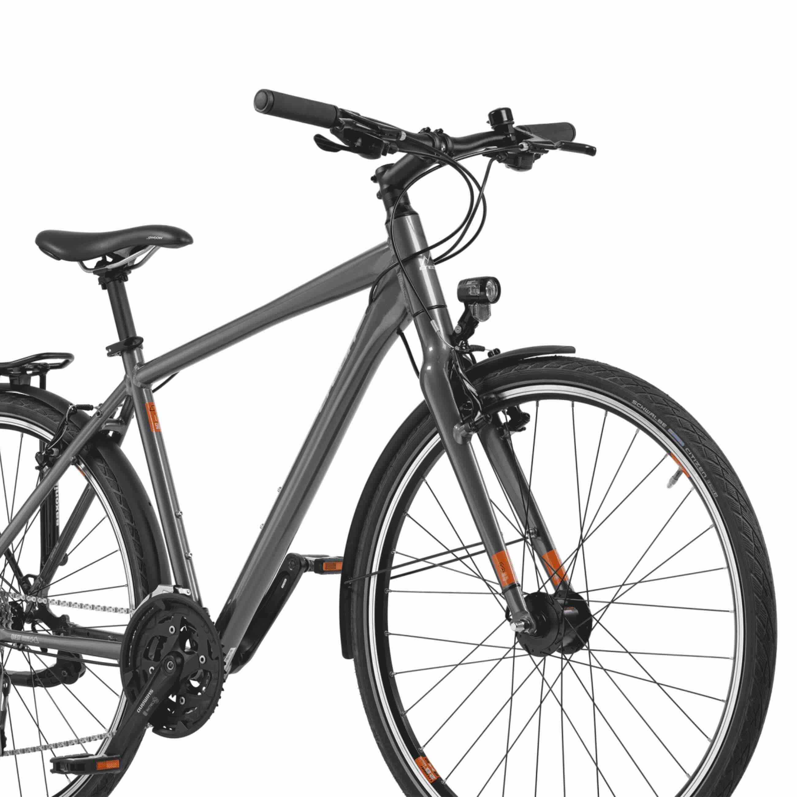 28" Bici da trekking da uomo QUEST VB GENT Bici da trekking Shimano 24 rapporti SHIMANO ALIVIO RD-T4000 SGSL
