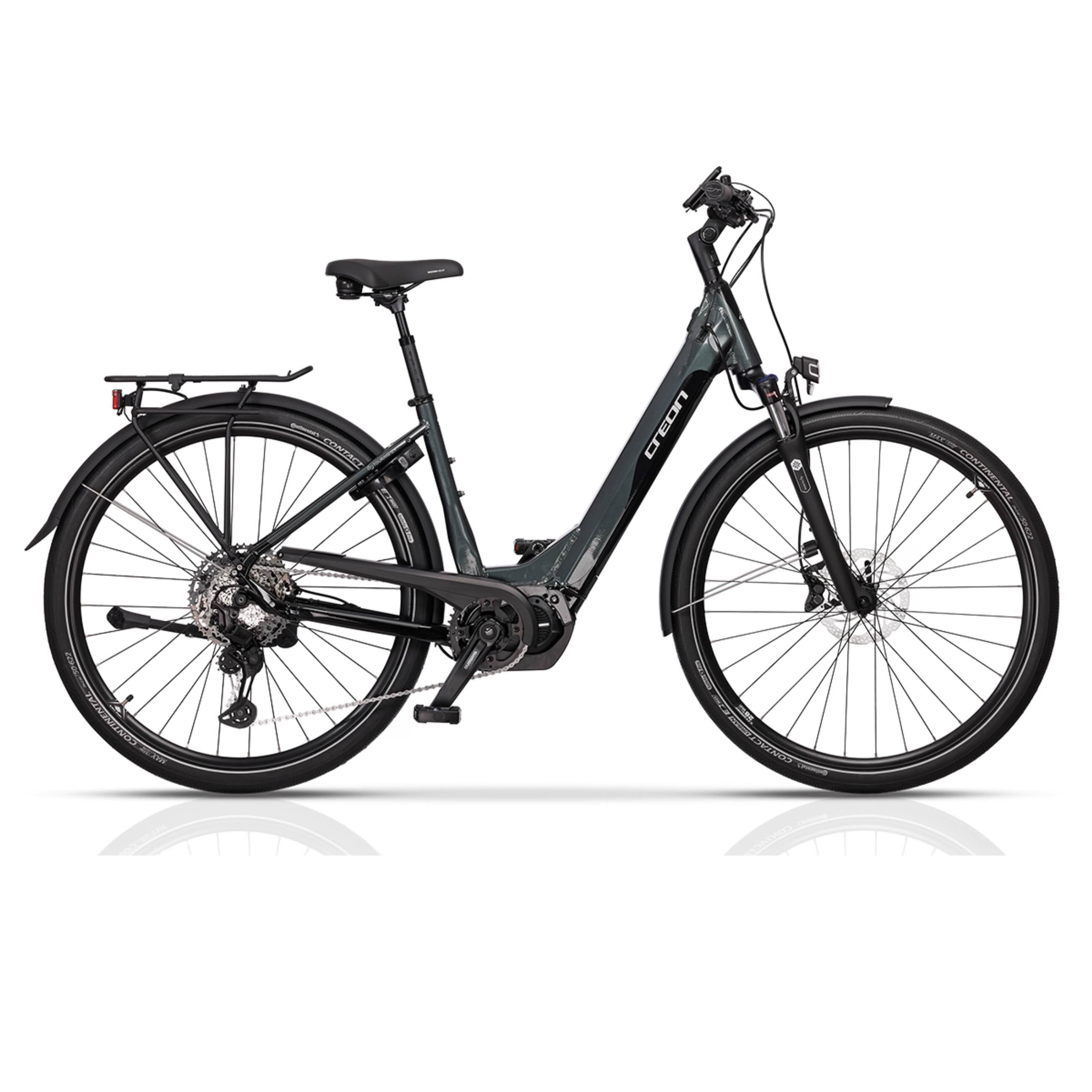 28" DAMES E-BIKE LS TREKKINGFIETS E-TOURING 12.9 STADSFIETS SHIMANO STEPS E7000 504 WH 11 VERSNELLINGEN SHIMANO XT RD-M8130 SGS