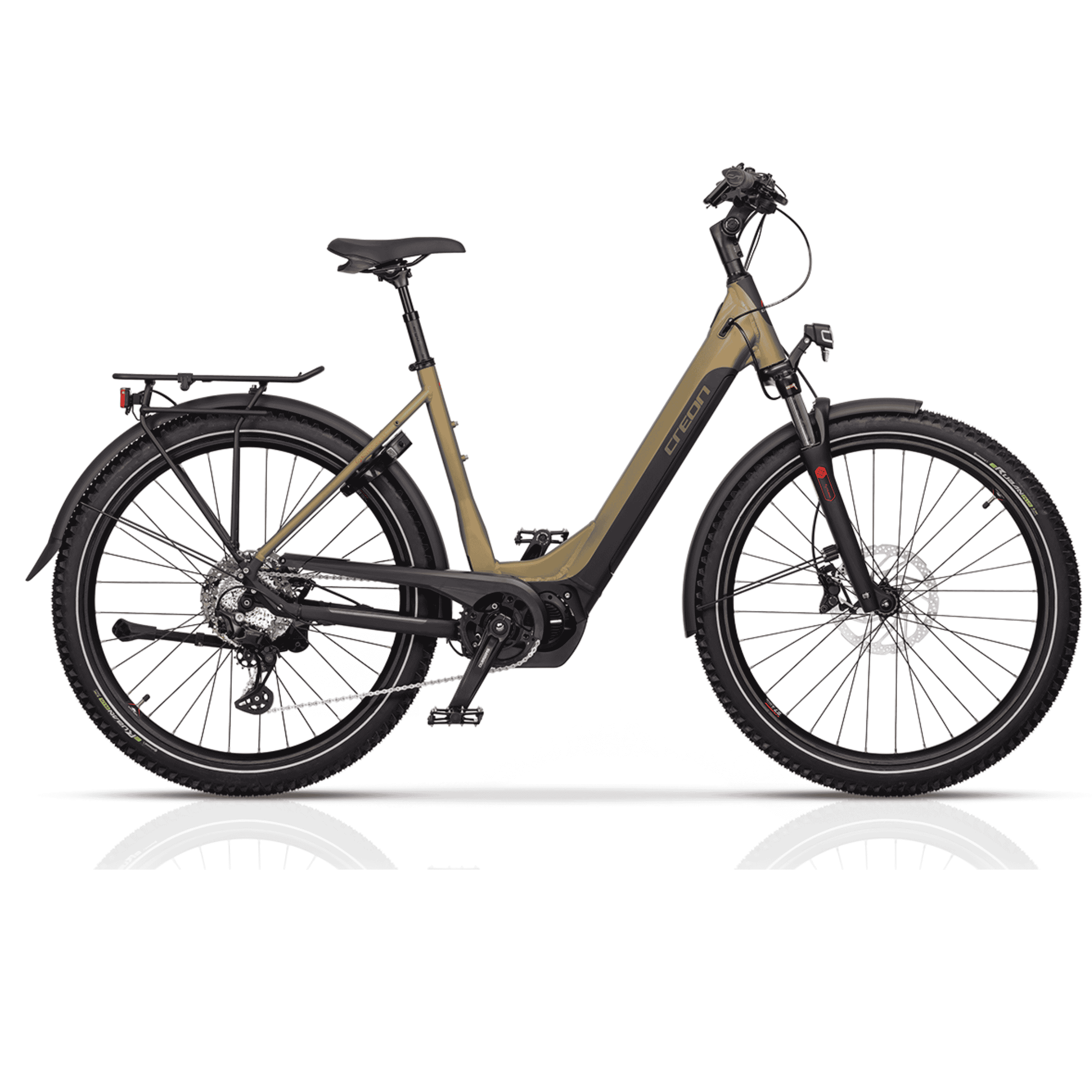 28" E-BIKE TREKKINGFIETS LS WAVE EADVENTURE 12.5 STADSFIEZ SHIMANO STEPS E7000 630 WH 10S SHIMANO DEORE RD-M5130 SGS