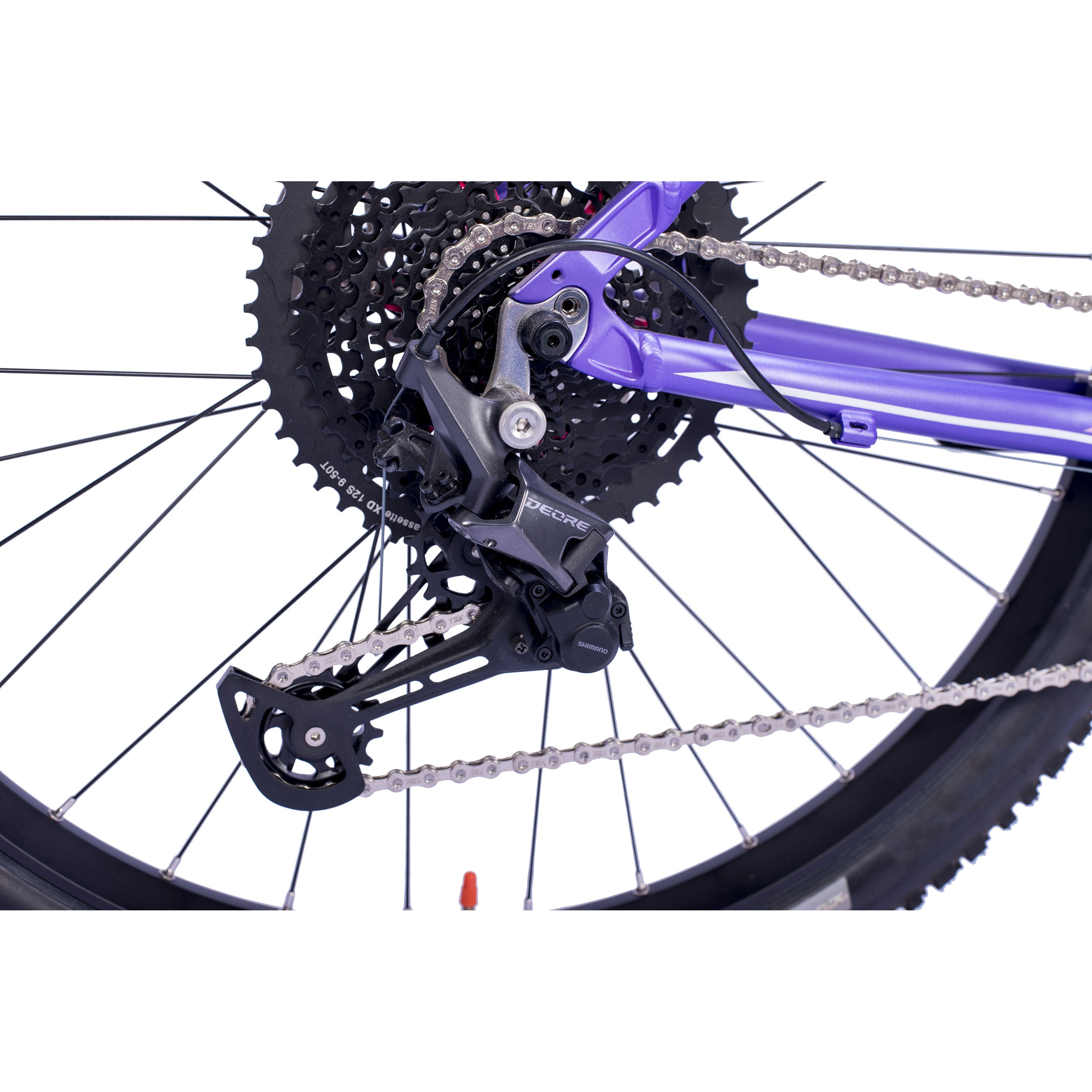 27,5 Zoll Damen Herren MTB Tourer ALU Carbon Gabel - 1x12G Shimano Deore M6100