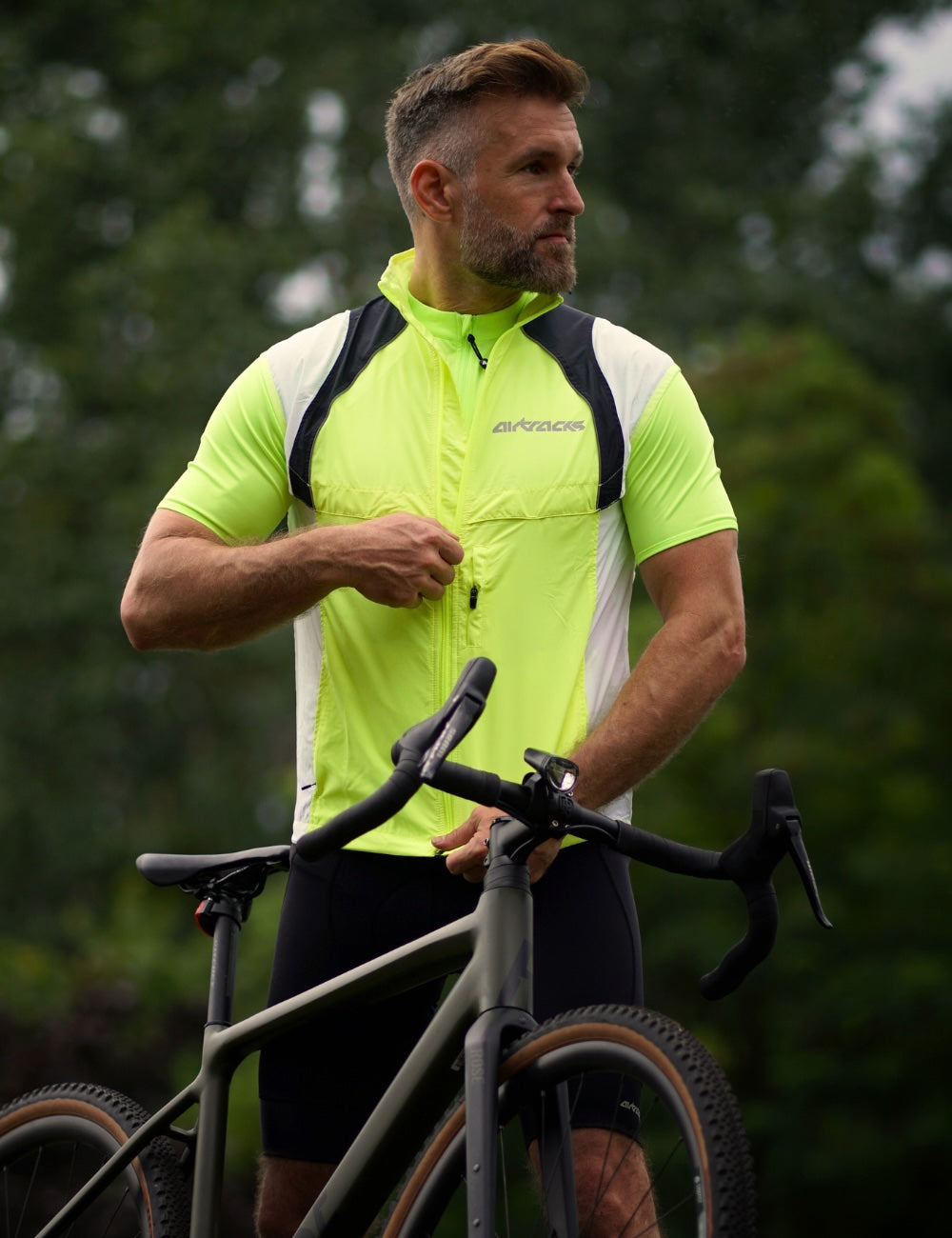 Men's bicycle vest set + wheel pants Comfort Line