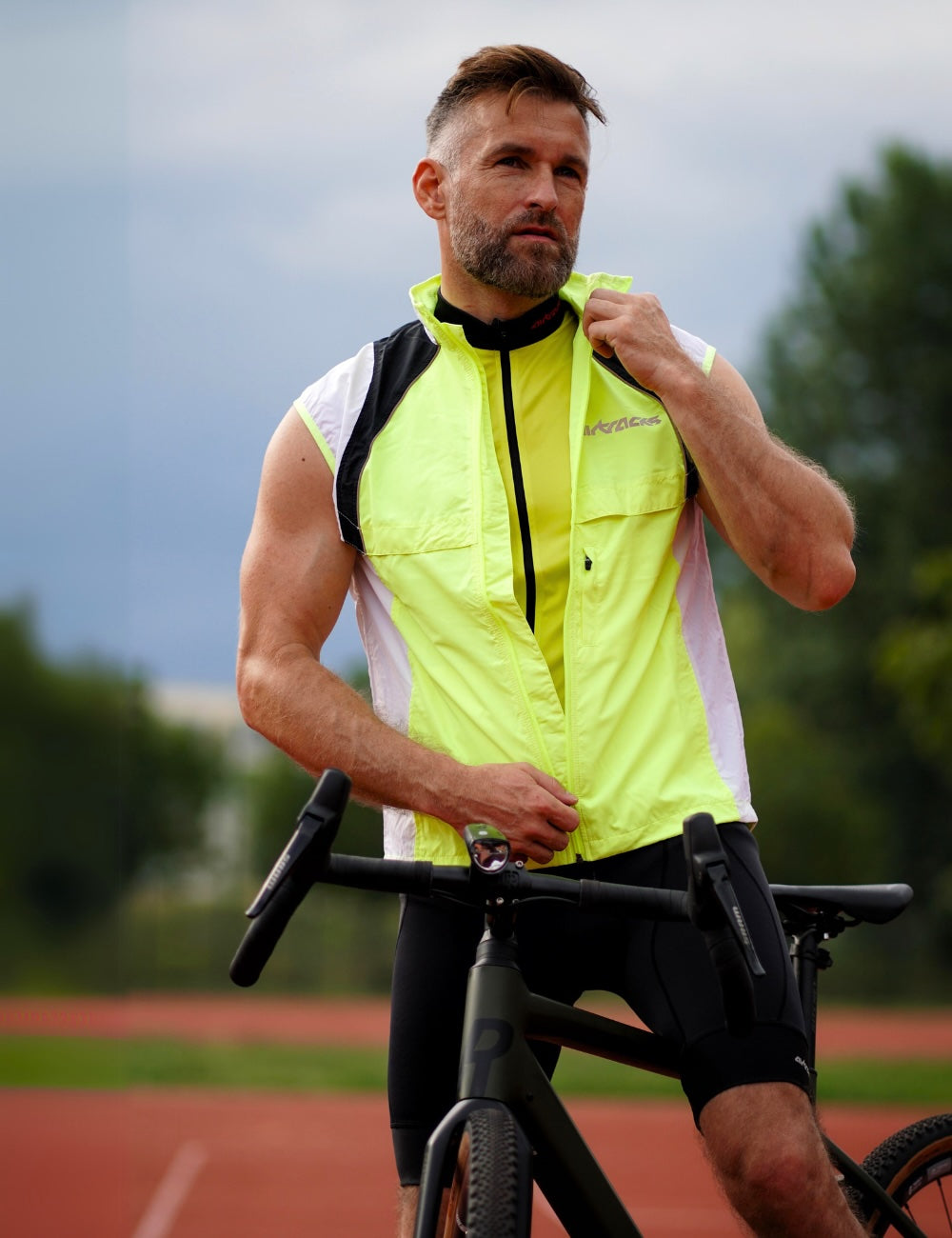 Men's bicycle vest set + wheel pants Comfort Line