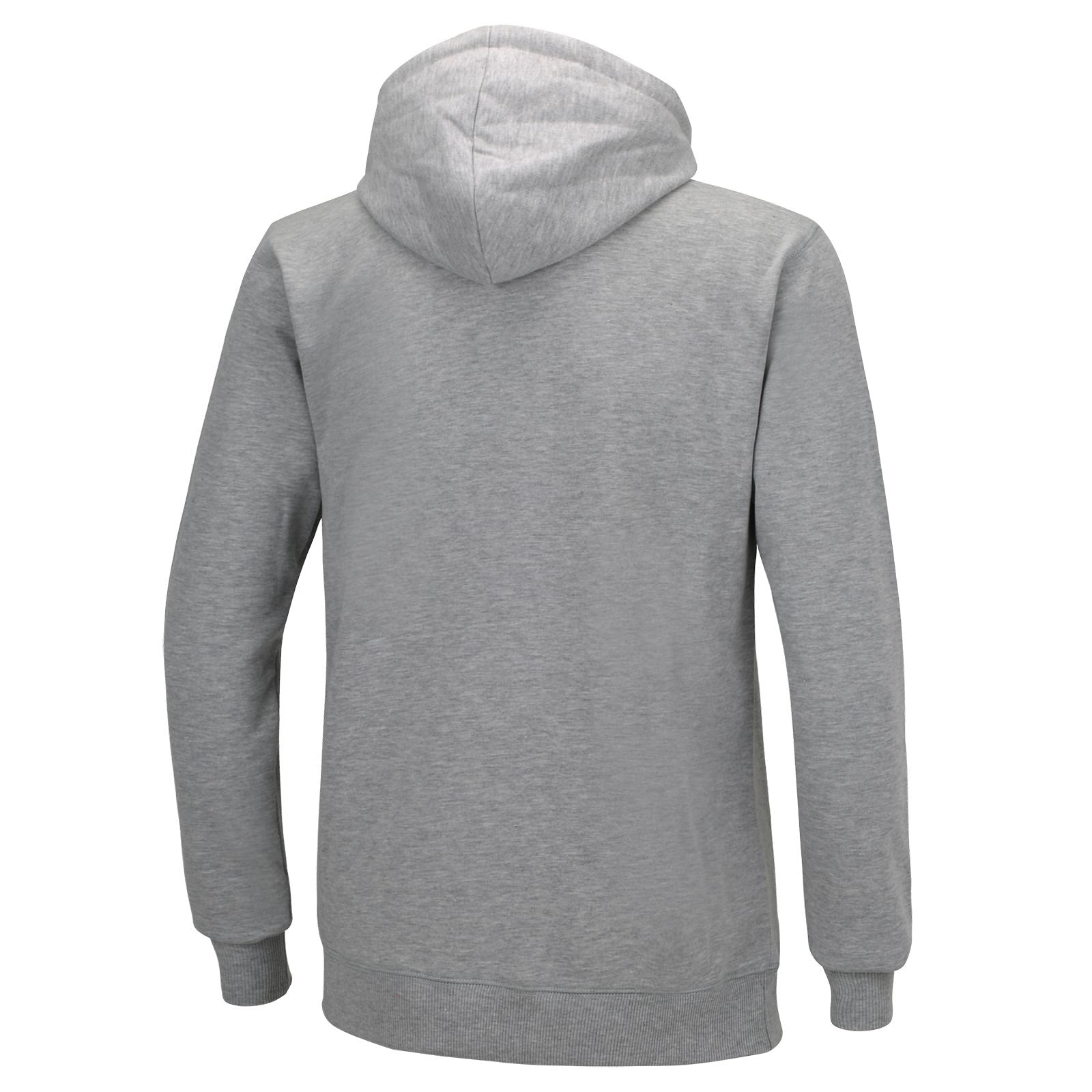 Winter Sweatshirt Crew Team Pro met Hood en Zip Gray