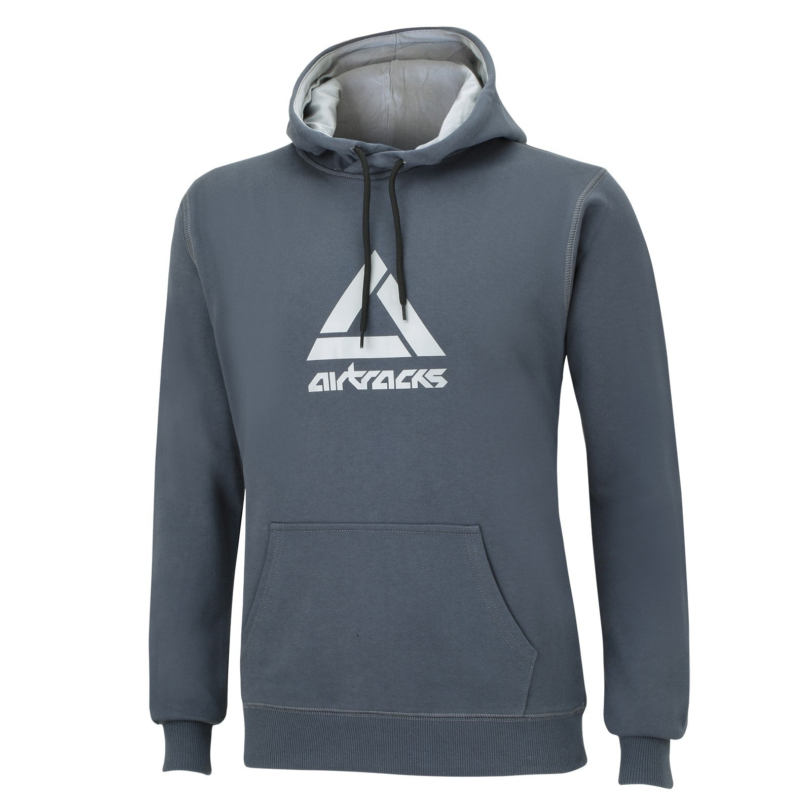 Winter Sweatshirt Crew Team Pro met Hood Dark Gray