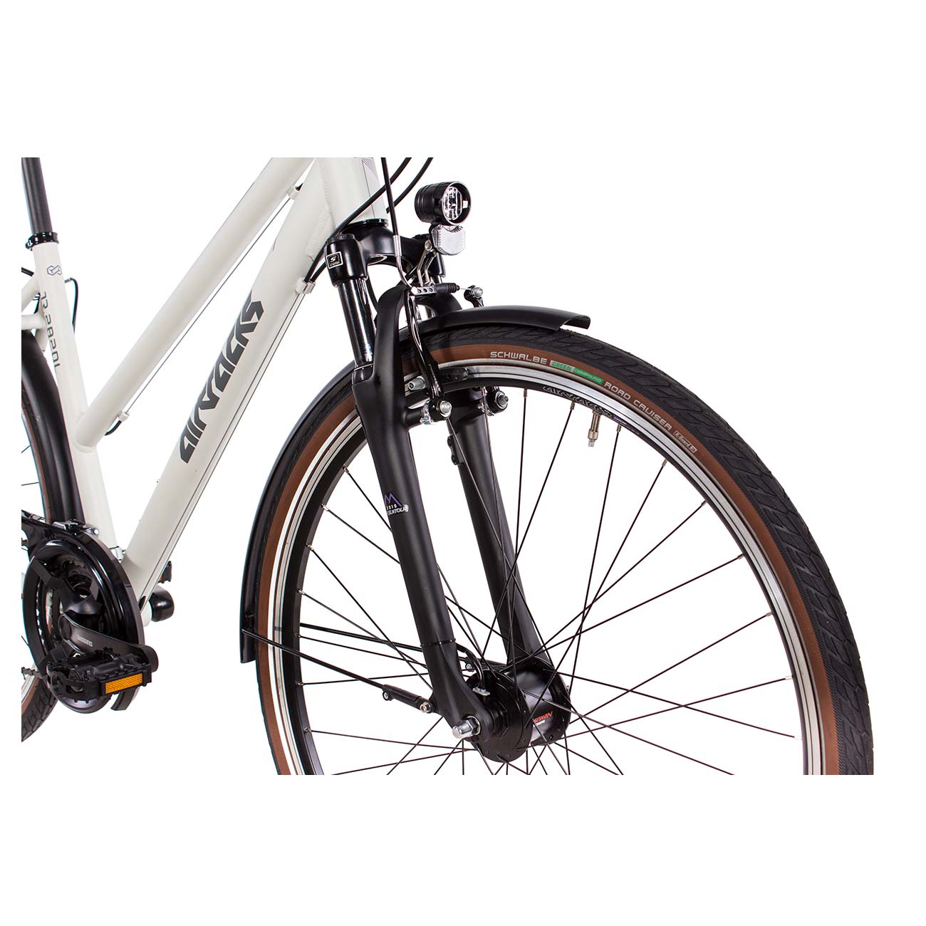 28" Trekkingfiets voor dames TR.2820L Trekkingfiets 24 versnellingen Shimano ACERA-T3000 SGS