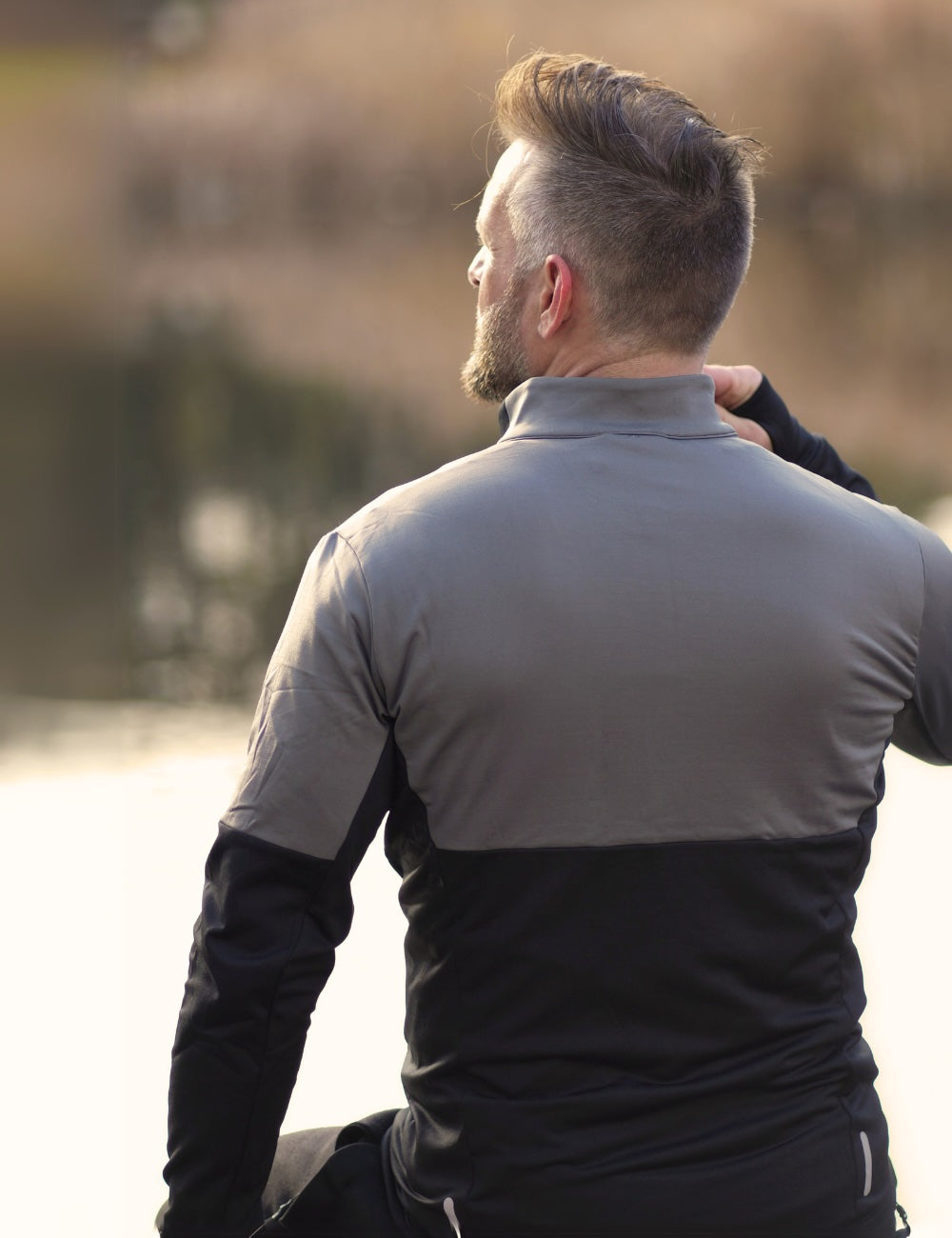 Men Winter Thermo Running Set + Thermo Running Trousers Team per