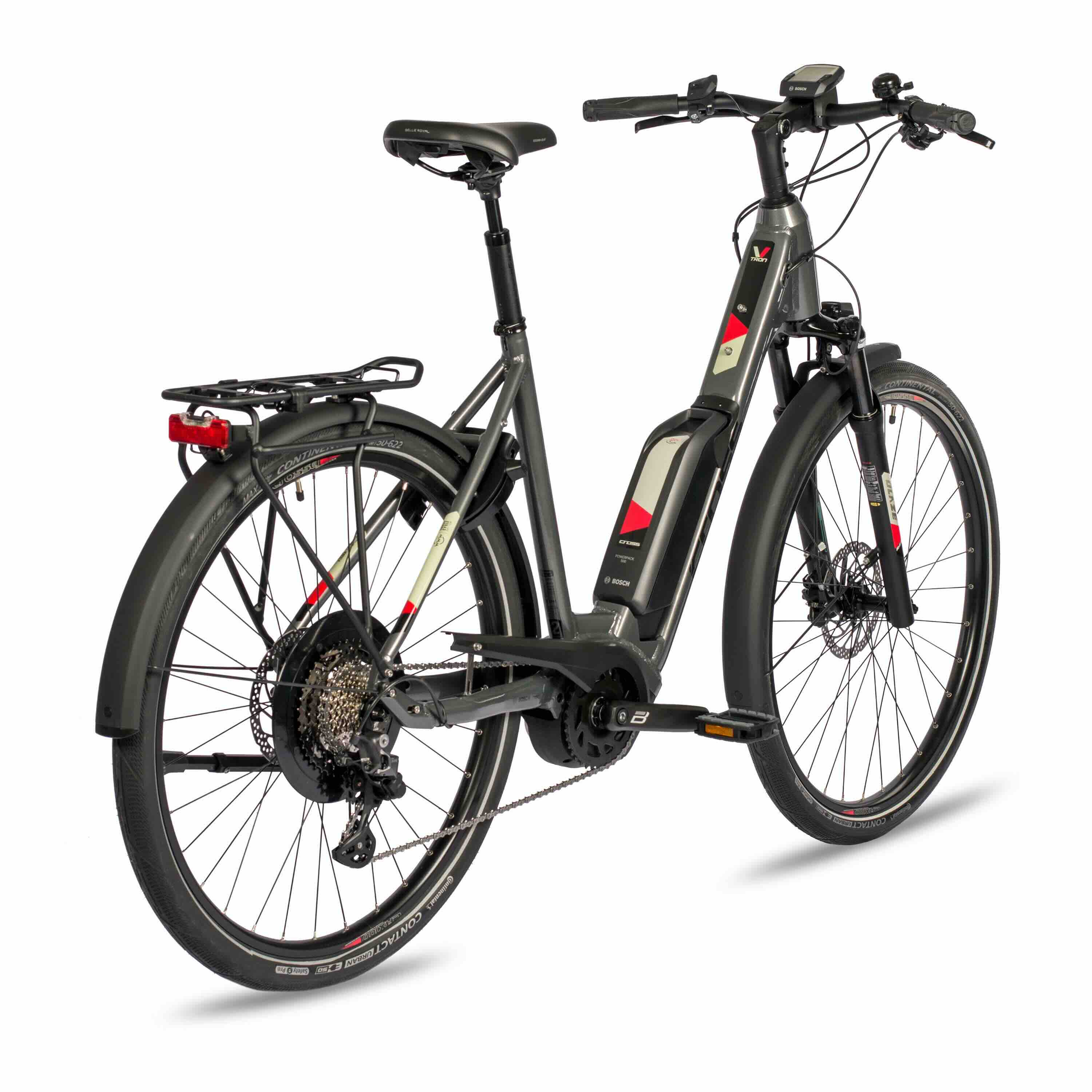 28"  E-bike Trekkingfiets LS WAVE V-Tron BOSCH ACTIVE PLUS LINE 500Wh 10s SHIMANO DEORE