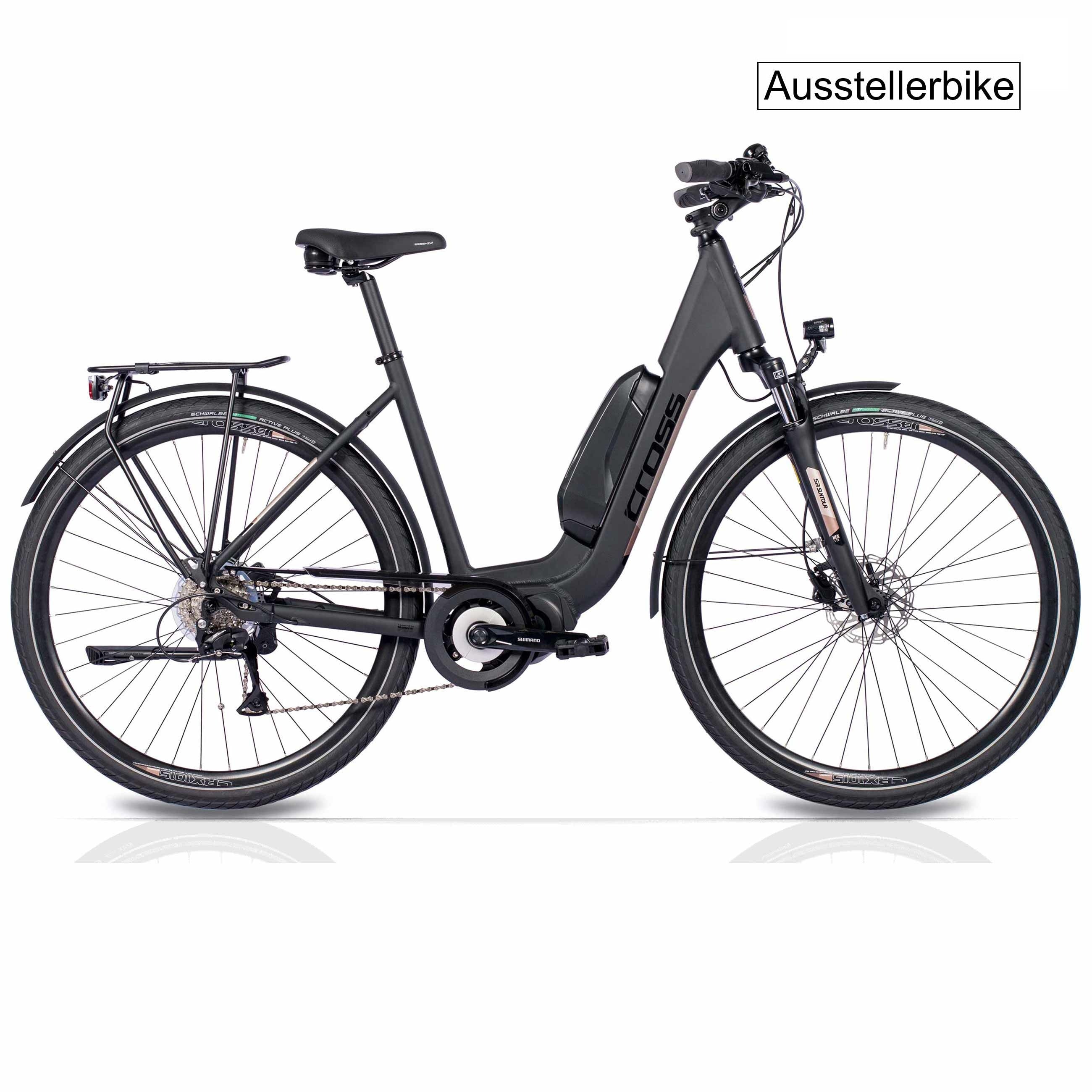 28" Bicicletta da trekking elettrica LS WAVE V-TRON SHIMANO STEPS E-5000 418 Wh 9 VELOCITÀ SHIMANO RD-T3000SGS