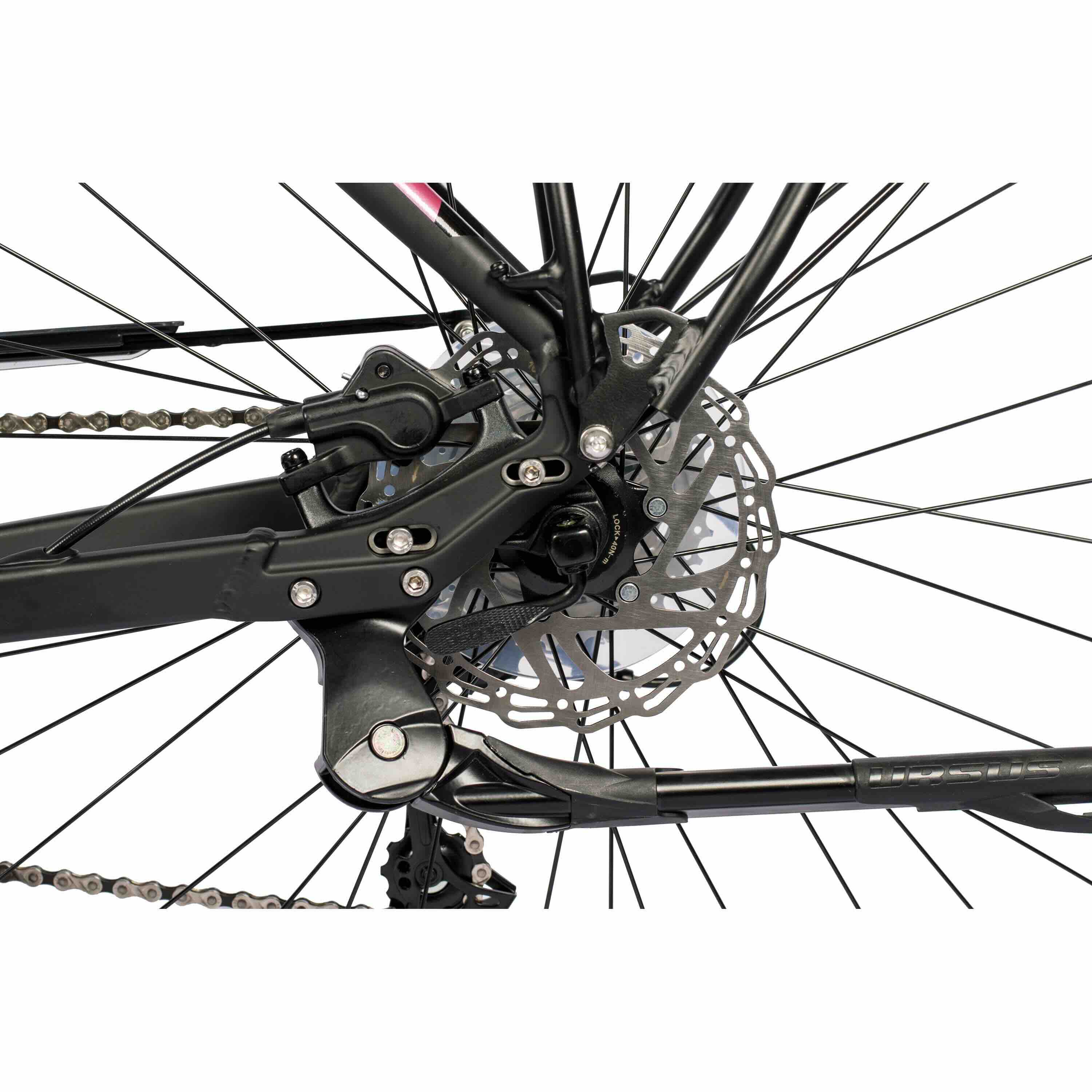 28" E-bike voor dames Trekkingfiets V-TRON SHIMANO STEPS E-5000 418 Wh 9 x VERSNELLING SHIMANO RD-T3000