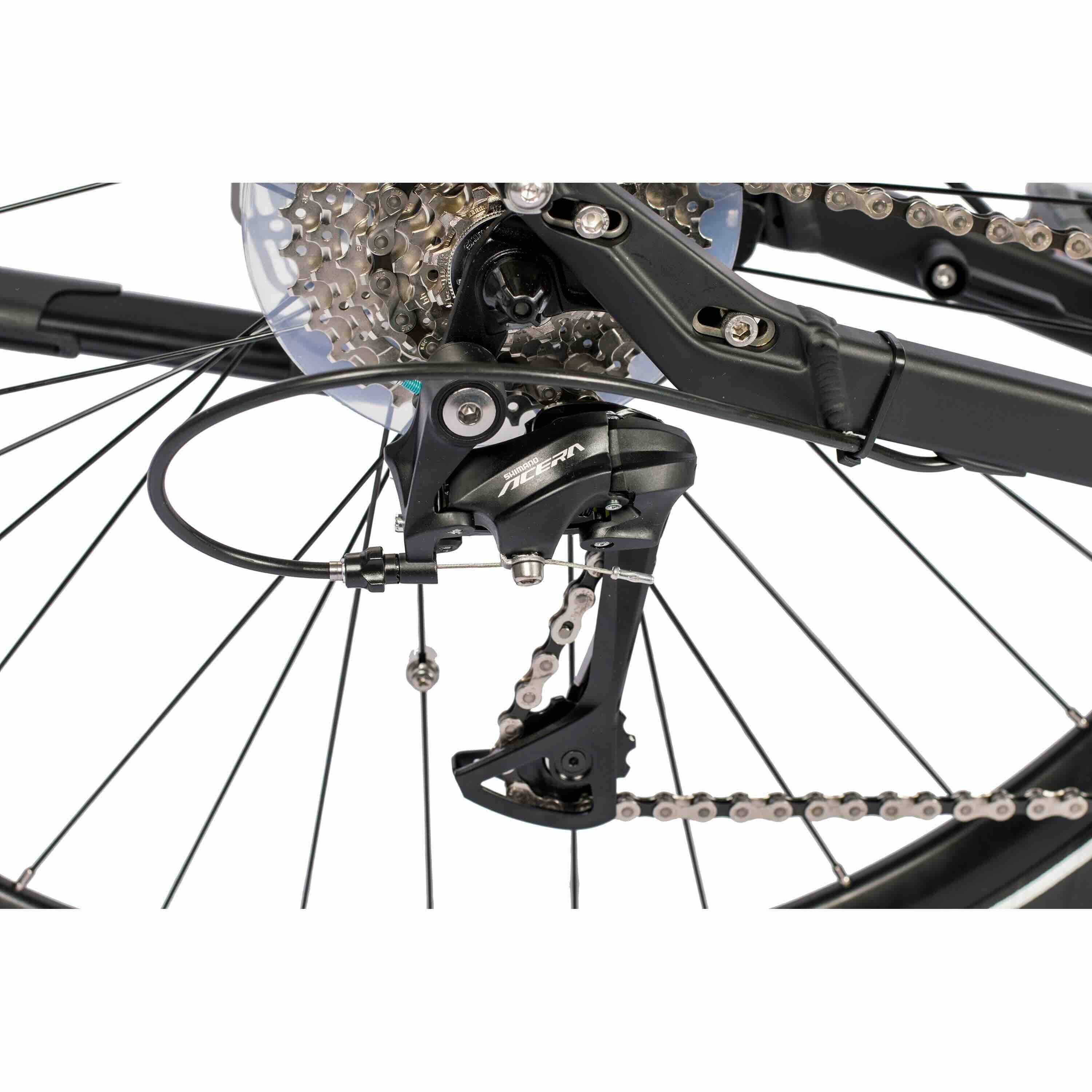 28" E-bike voor dames Trekkingfiets V-TRON SHIMANO STEPS E-5000 418 Wh 9 x VERSNELLING SHIMANO RD-T3000