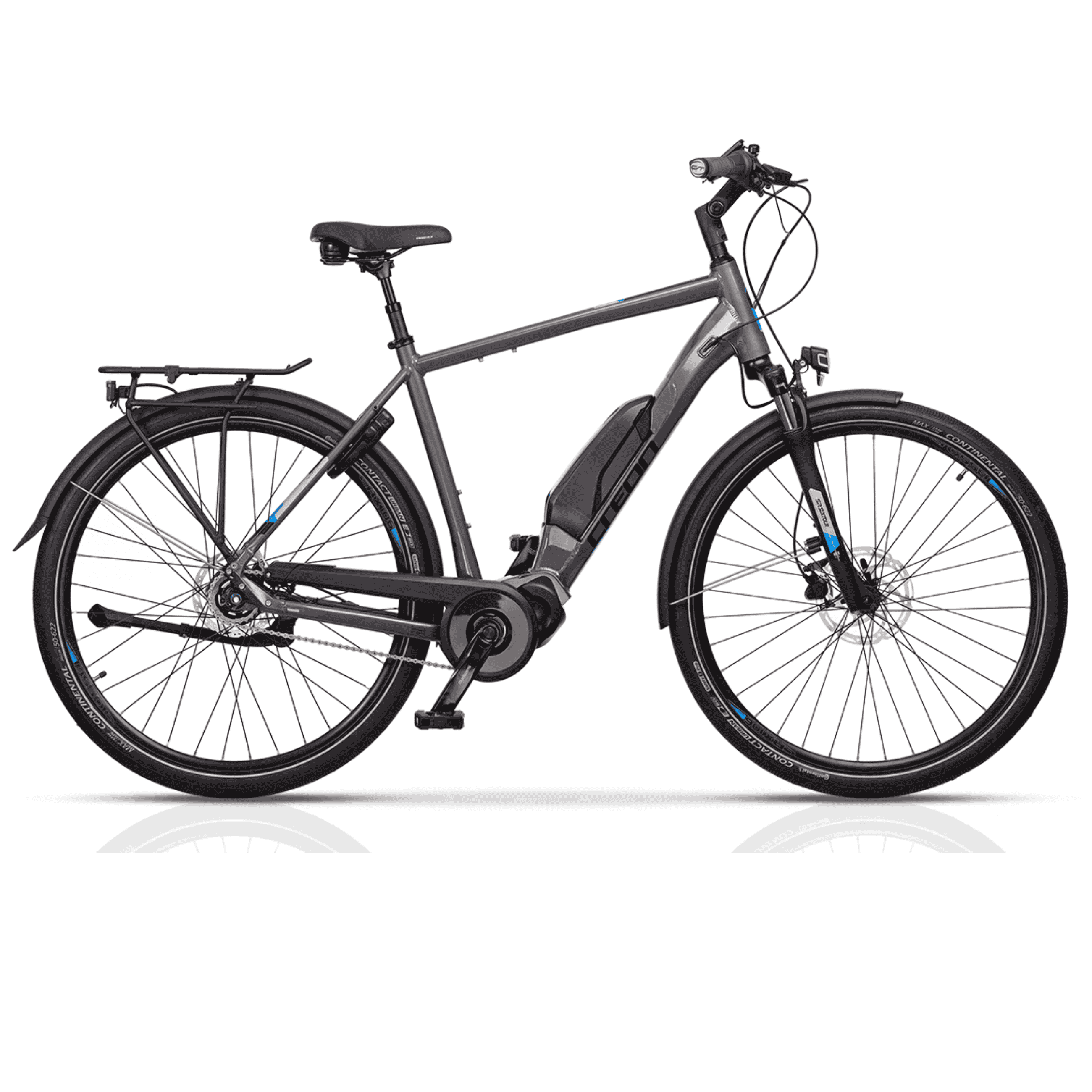 28" E-bike Heren Stadsfiets X-Tron SR3 SHIMANO STEPS E-5000 418Wh 5 VERSNELLINGEN SHIMANO NEXUS INTER