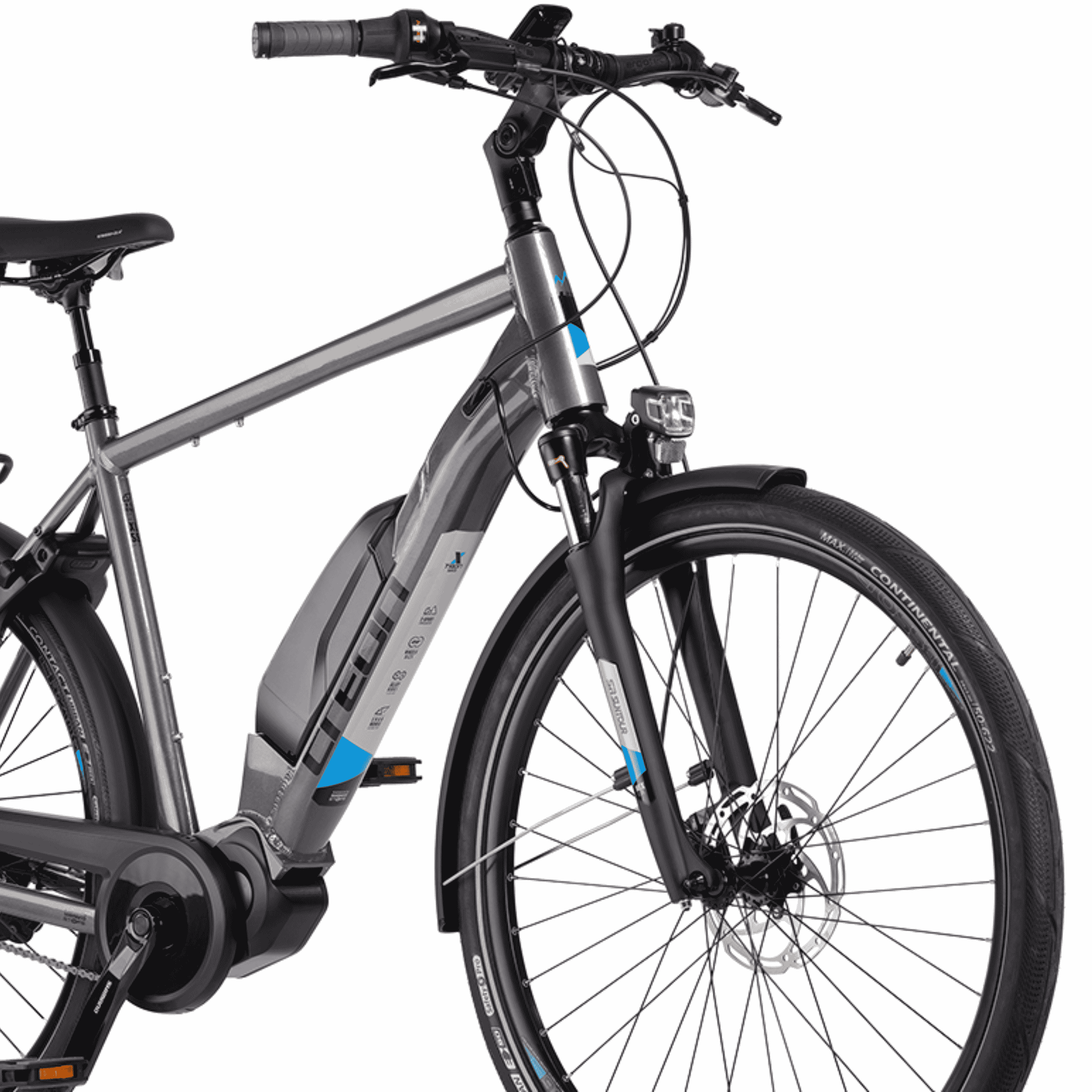 28" E-bike Heren Stadsfiets X-Tron SR3 SHIMANO STEPS E-5000 418Wh 5 VERSNELLINGEN SHIMANO NEXUS INTER