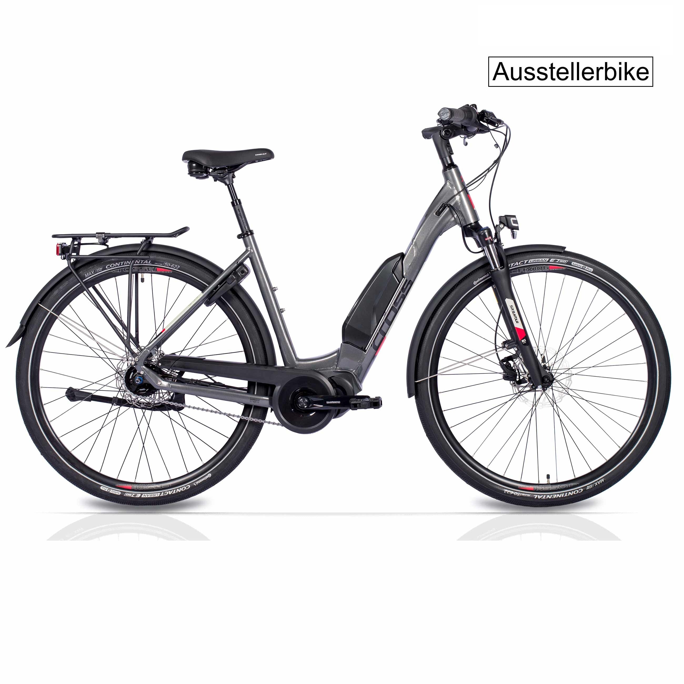 28 pollici di biciclette e-bike in bicicletta LS Wave X-Tron SR2 Shimano Passi E-5000 418Wh 5 Gear Shimano Nexus Inter