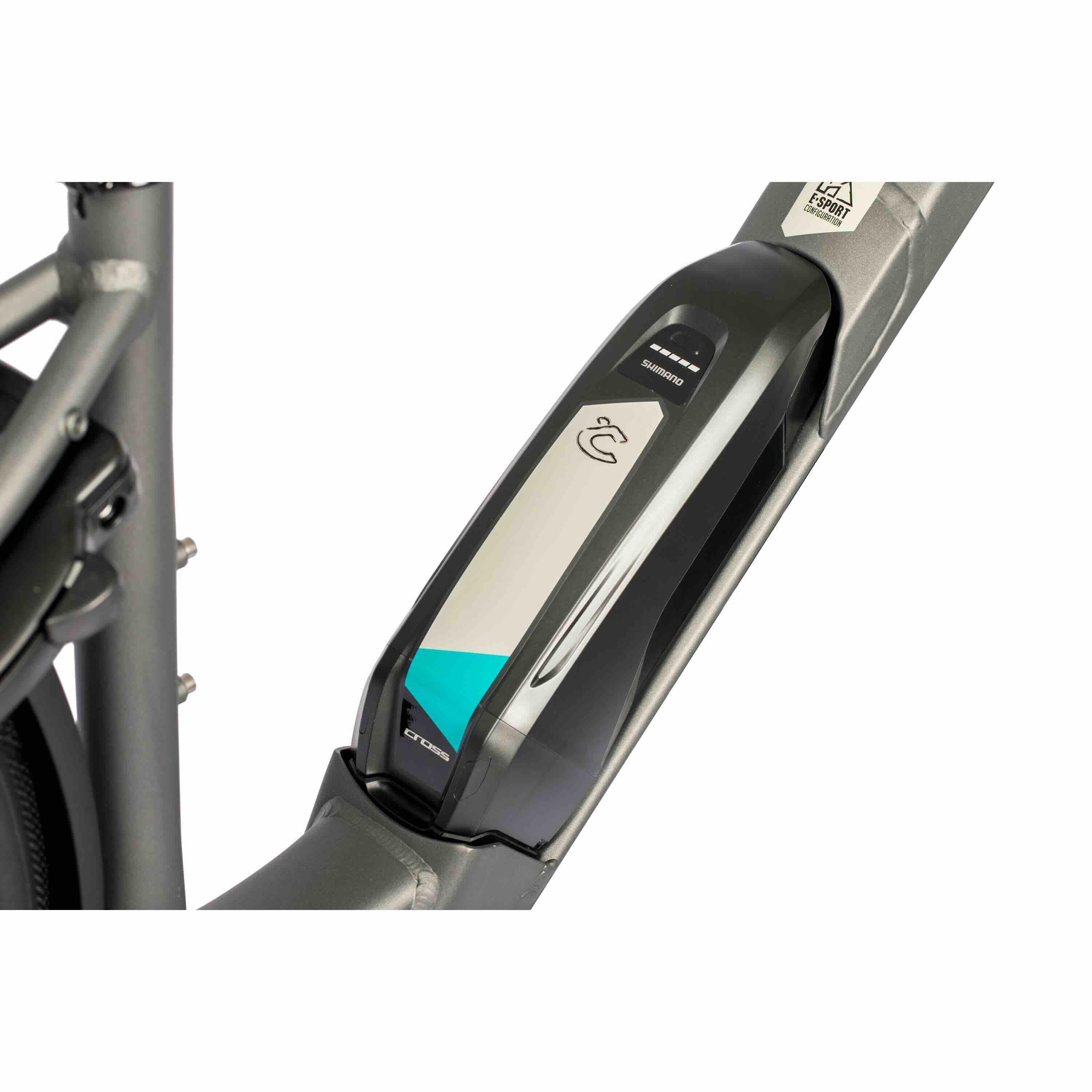 Bicycle de randonnée de vélo électrique 28 pouces LS Wave X-tron SR1 Shimano steps E-6100 504Wh 9 Gear Shimano Alivio