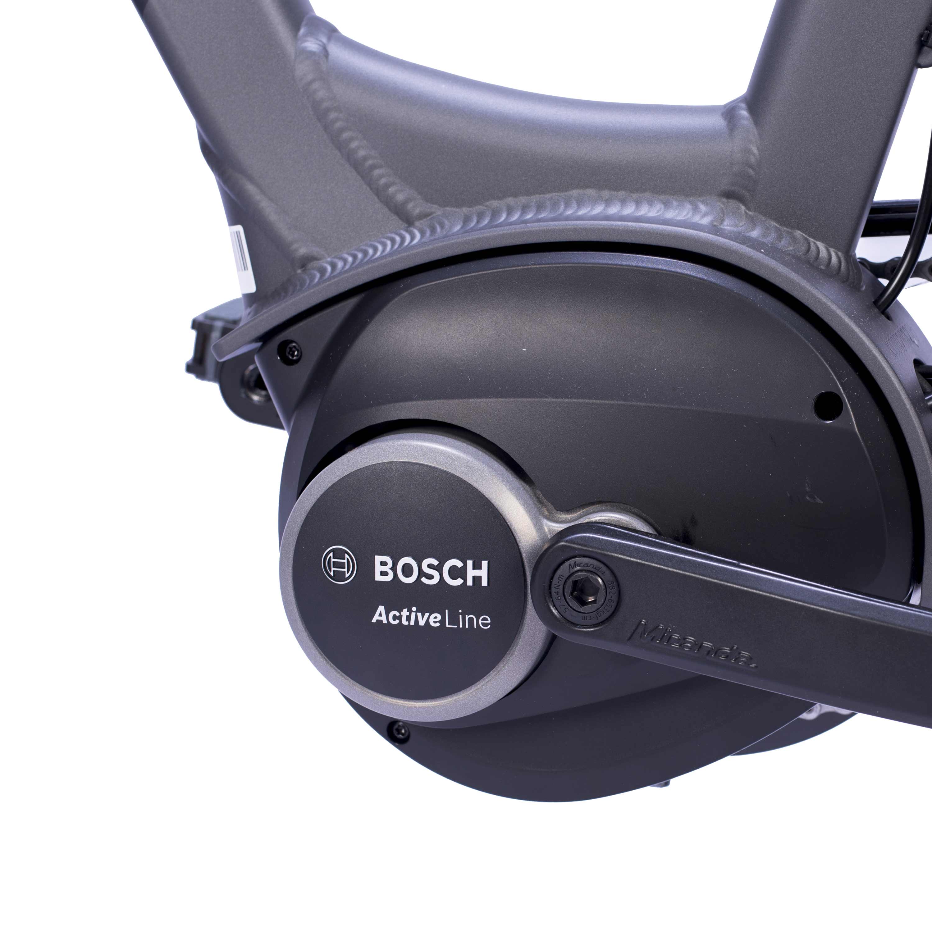 28" Bicicletta elettrica da città V-Tron RACK BOSCH ACTIVE LINE PLUS 400 Wh 7 VELOCITÀ SHIMANO NEXUS FRENO A CONTROPEDALE POSTERIORE