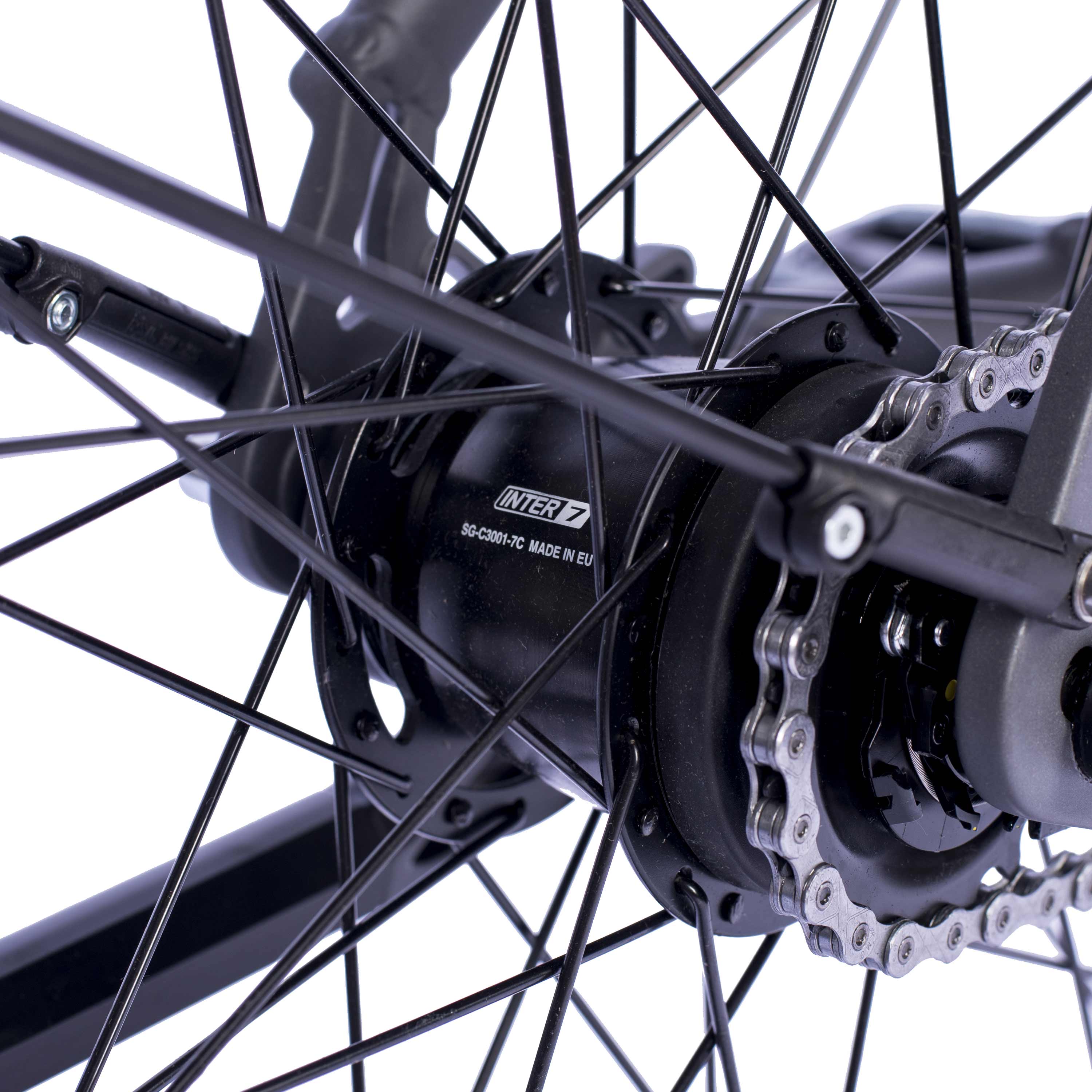 28" Bicicletta elettrica da città V-Tron RACK BOSCH ACTIVE LINE PLUS 400 Wh 7 VELOCITÀ SHIMANO NEXUS FRENO A CONTROPEDALE POSTERIORE