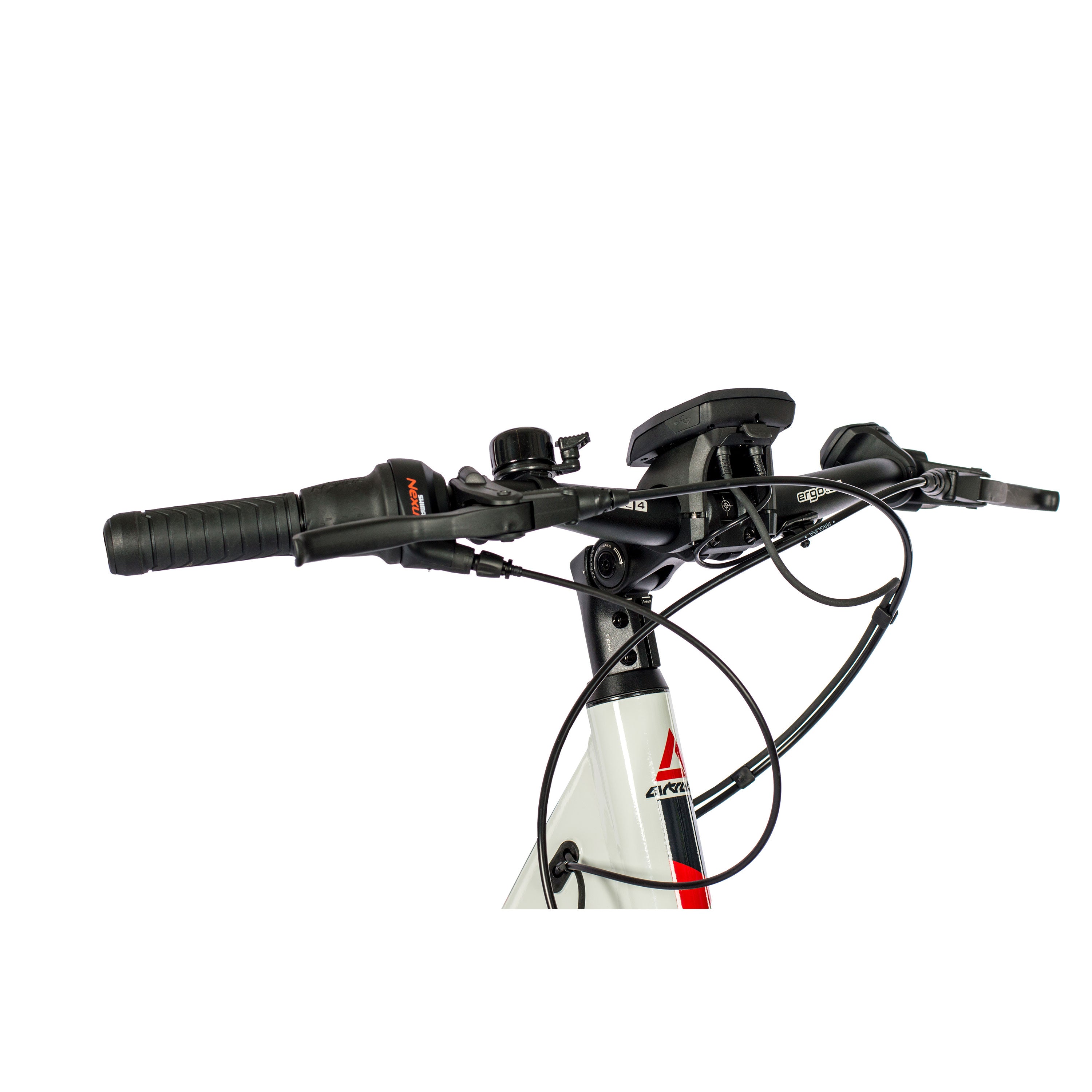 28" BICI ELETTRICA CITY V-TRON RACK BOSCH ACTIVE LINE 400 WH 7 VELOCITÀ SHIMANO NEXUS FRENO A CONTROPEDALE