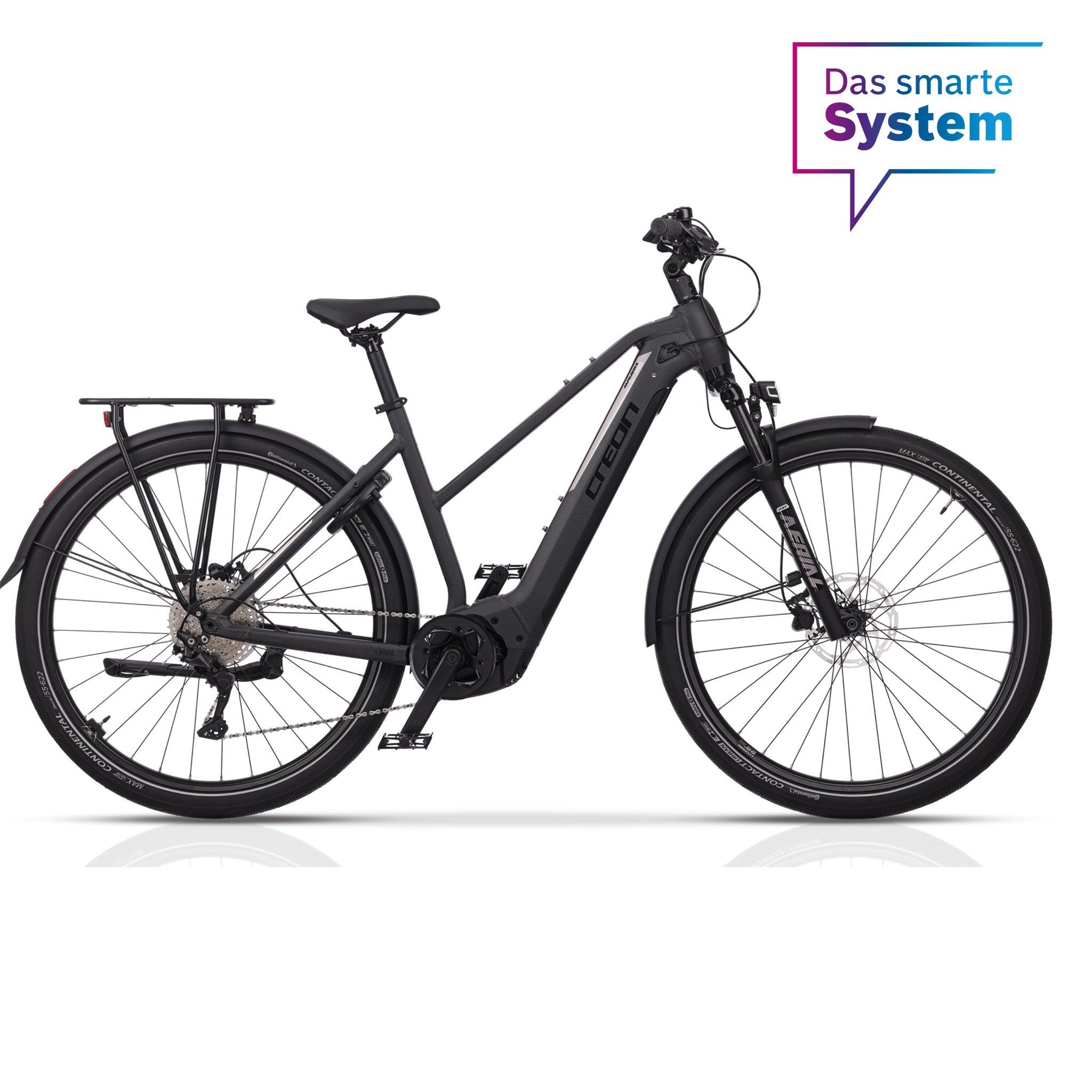 28" E-BIKE DAMES TREKKINGFIETS MAVERIX TR5 BOSCH PERFORMANCE LINE CX SMART SYSTEM POWERTUBE 750 WH 11S SHIMANO DEORE RD-M5120 SGS
