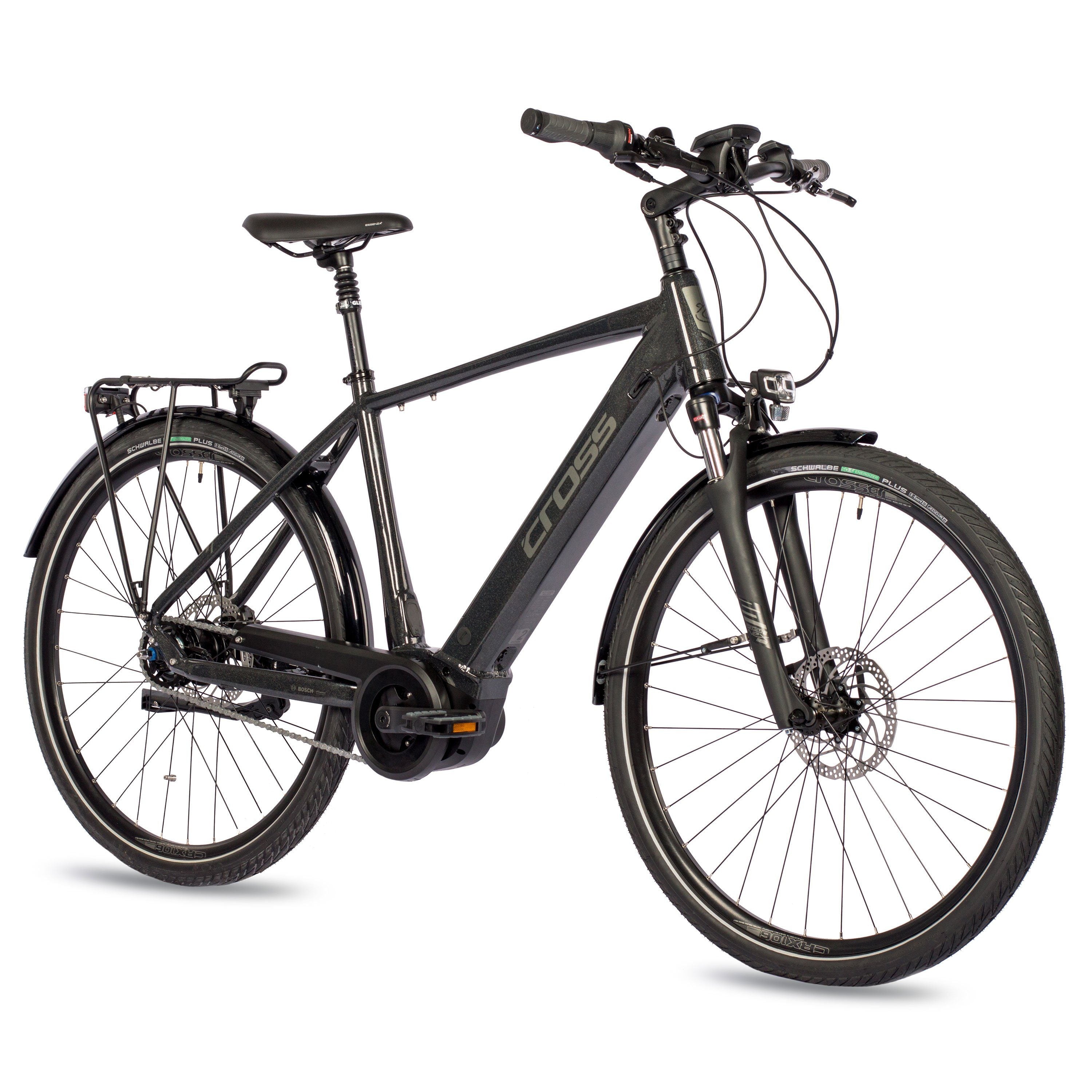 28" HEREN E-BIKE STADSFIEZ NOVA CITY BOSCH PERFORMANCE LINE 625 WH 5 SPEED SHIMANO NEXUS INTER