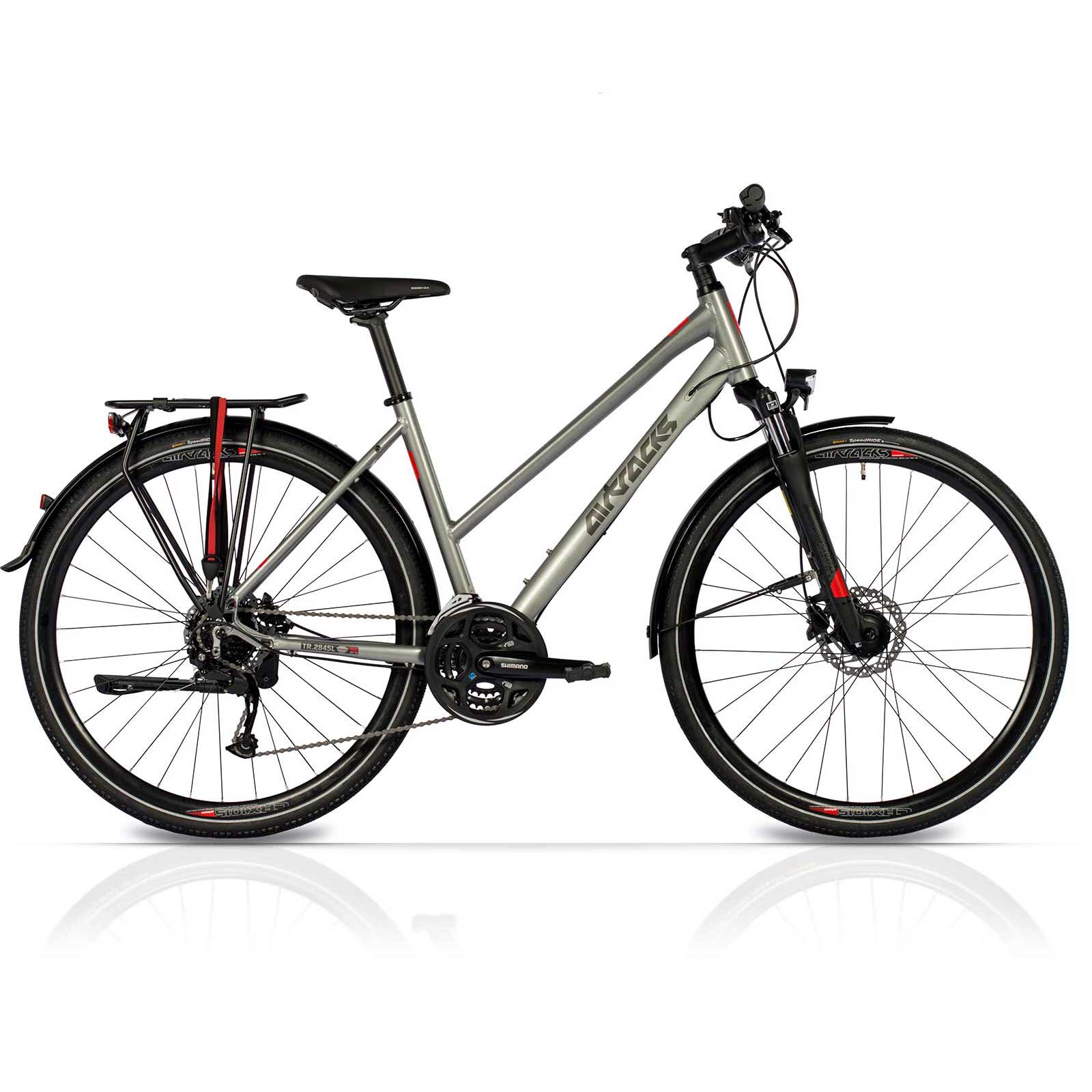 28" Trekkingfiets voor dames TR.2845LTrekkingfiets Shimano 24-speed Alivio RD-M3100-SGS Shadow