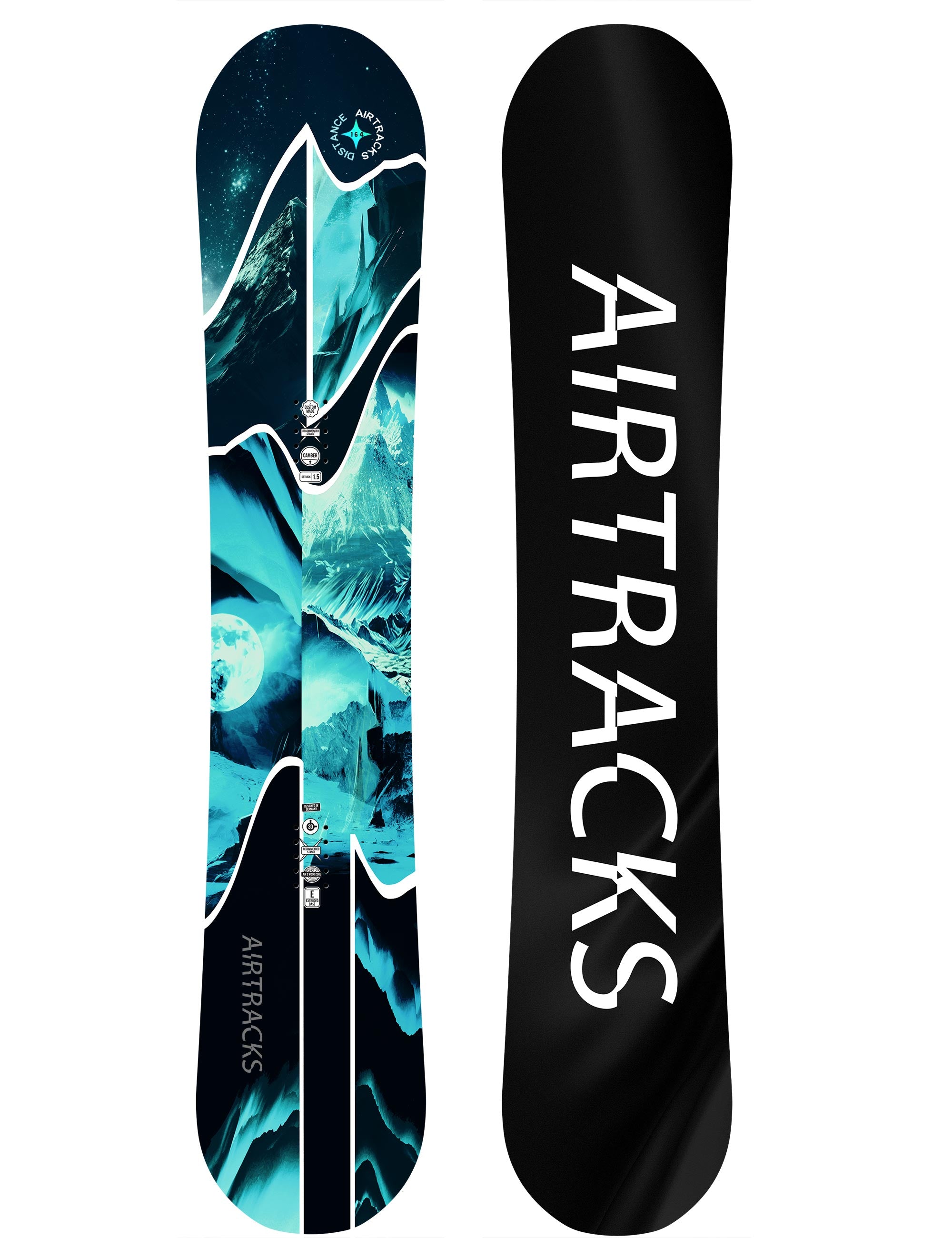 Heren snowboard DISTANCE Camber Wide