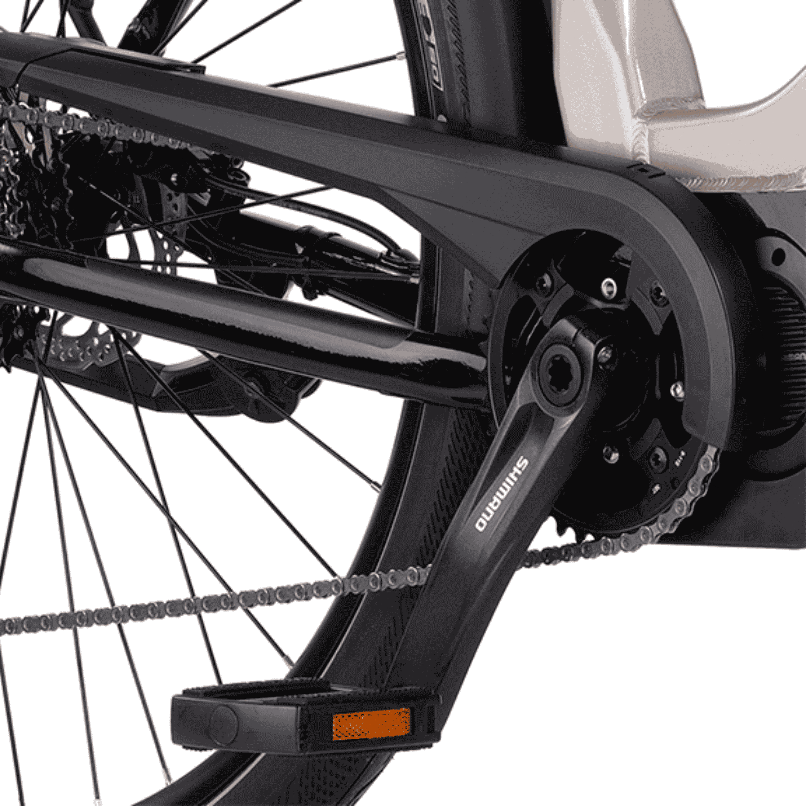 28" Dames E-Bike LS Trekkingfiets e-TOURING 12.8 Stadsfiets SHIMANO STEPS E 7000 504 Wh 10s SHIMANO DEORE RD-M5130 SGS