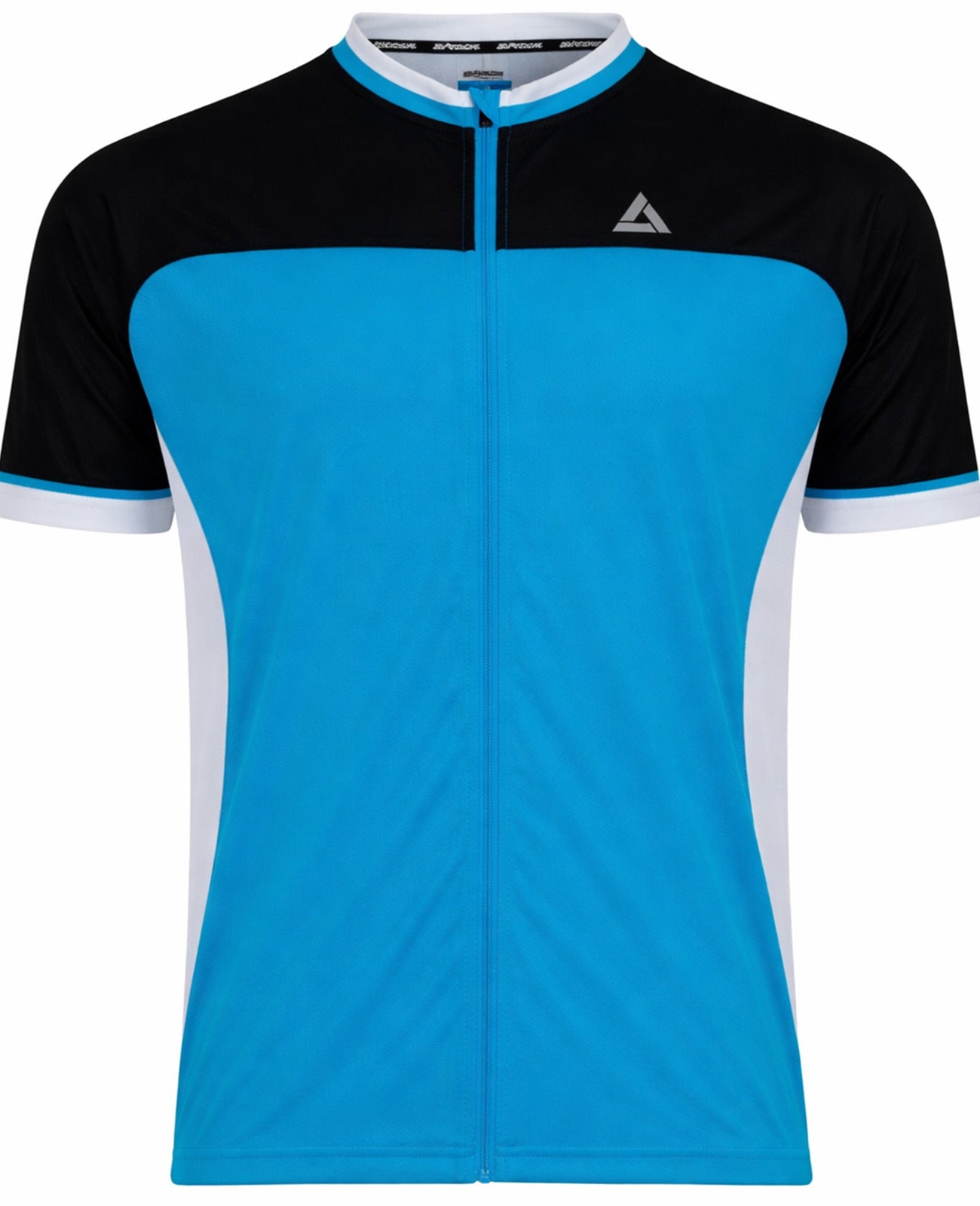 Jersey para bicicletas para hombres Jersey de bicicleta de manga corta por T II Blue-Black