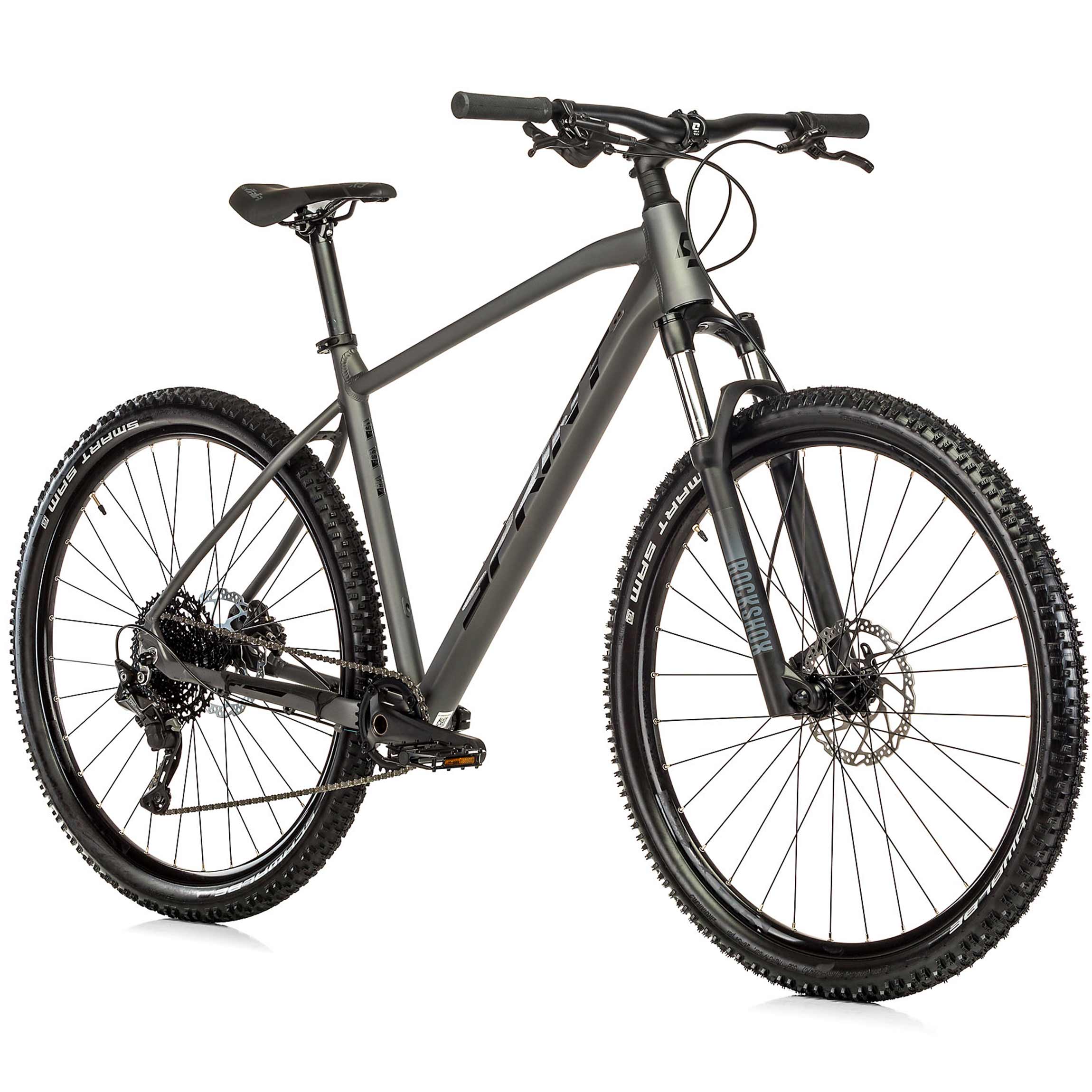 29" Herren MTB Mountainbike APOLON PRO 1 x 10 Gang Shimano Deore RD-M5120 SGS Grau