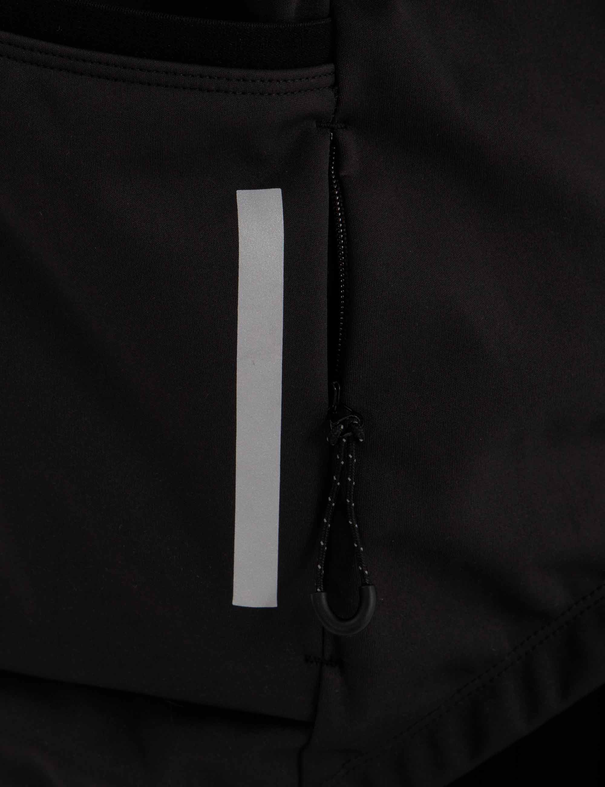 Herren Winter Fahrradjacke Softshell Thermoradjacke Advance Line Schwarz-Grau